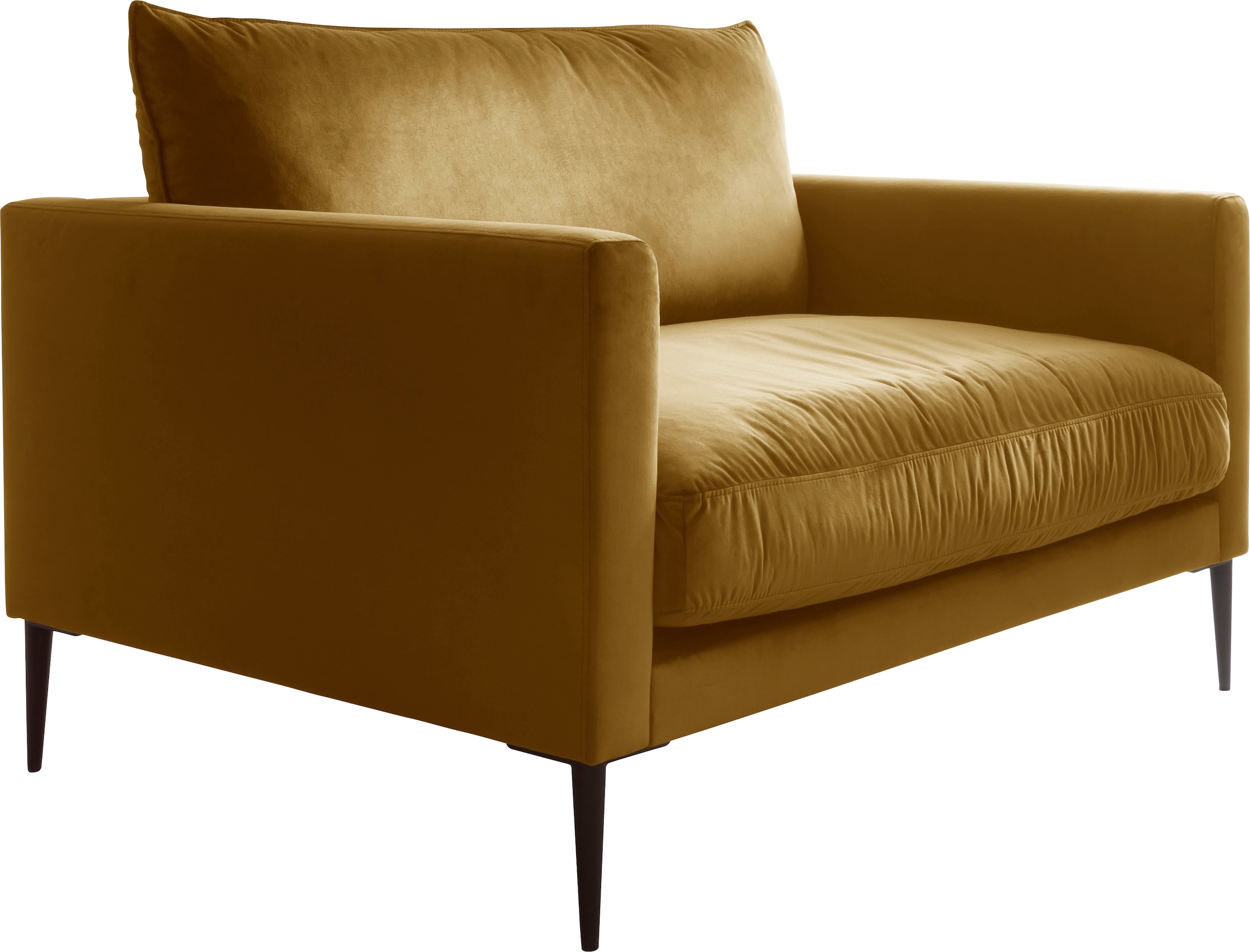 Trends by HG Sessel »Svea«, mit Metallfuss, frei im Raum stellbar