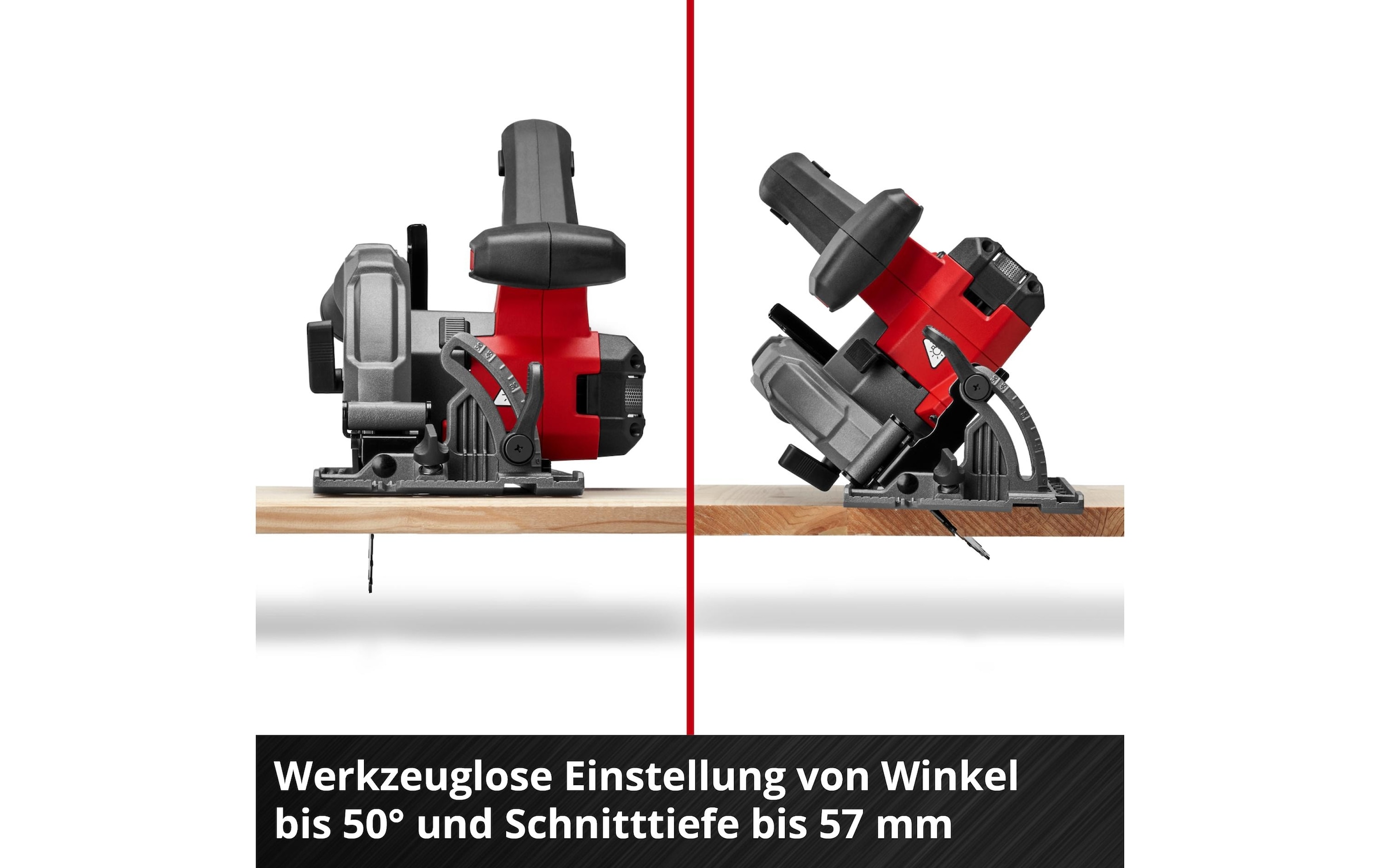 Einhell Akku-Handkreissäge »TE-CS 18/165-2 Li - Solo« ohne Akku und Ladegerät