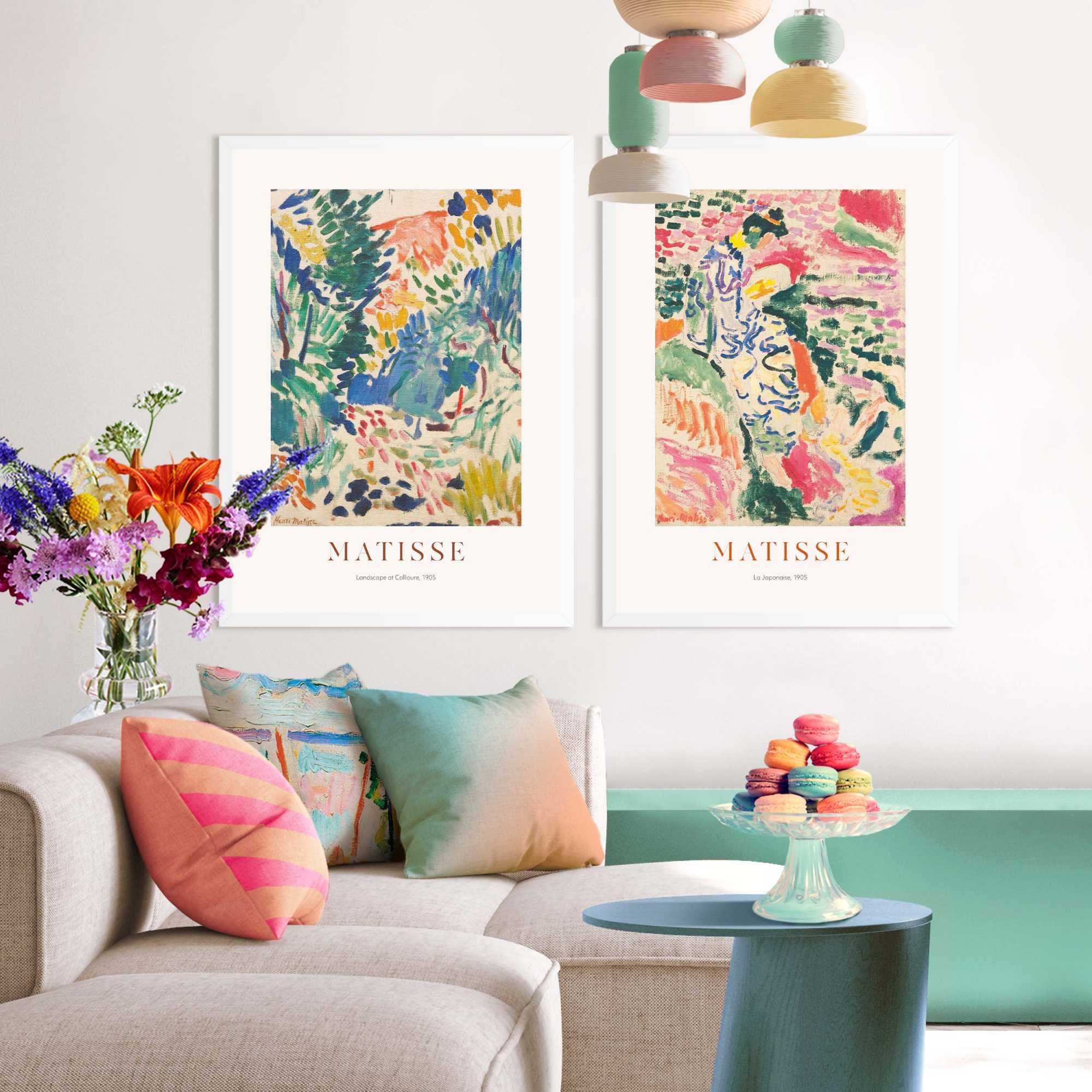 Image of Reinders Kunstdruck "Matisse Gärten"