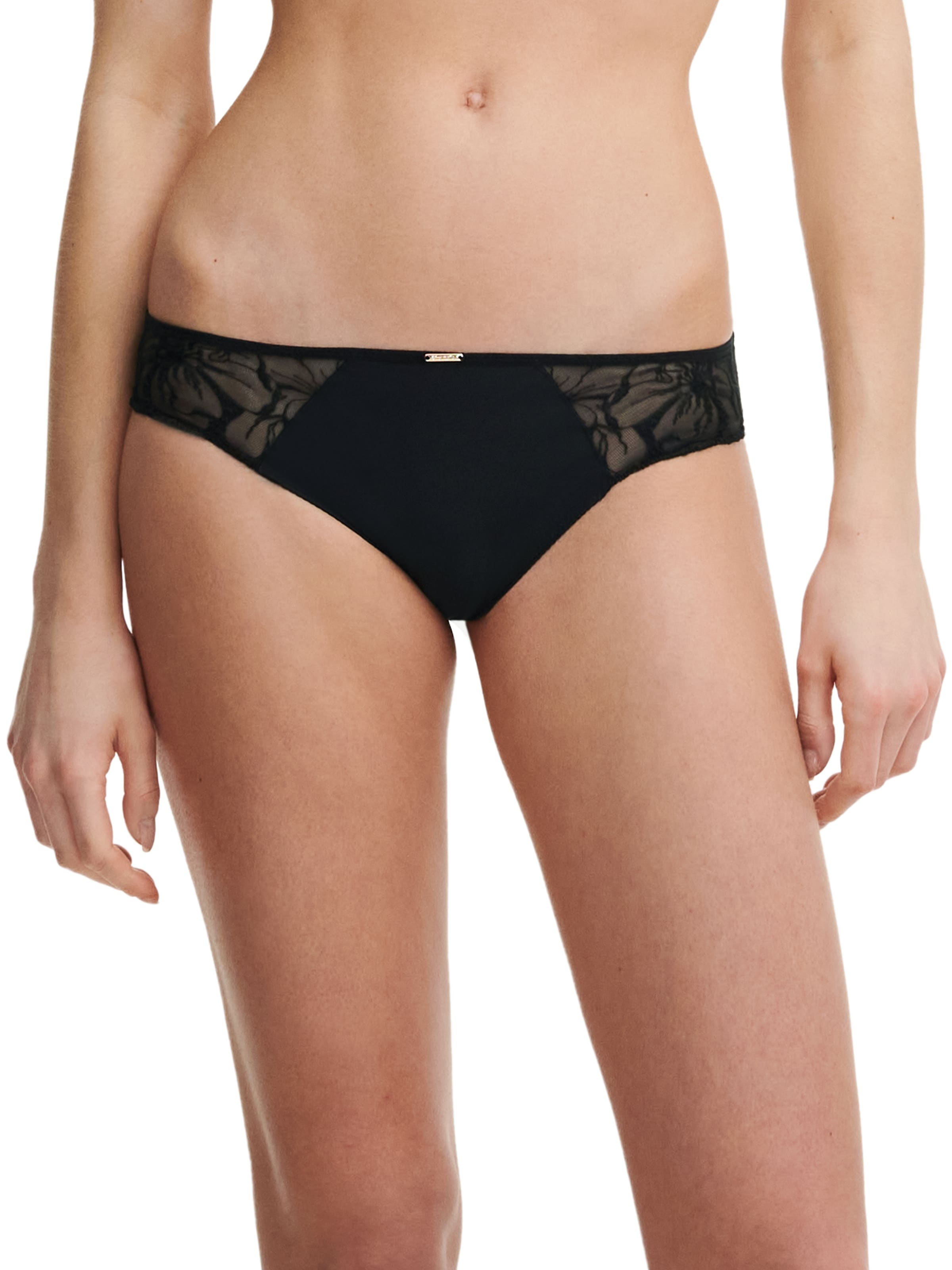 Image of Chantelle Slip "FLEURS" mit floraler Stickerei