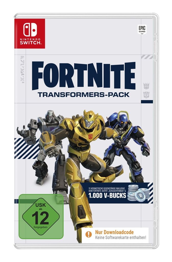 Image of Epic Games Spielesoftware "Fortnite Transformers Pack" Nintendo Switch