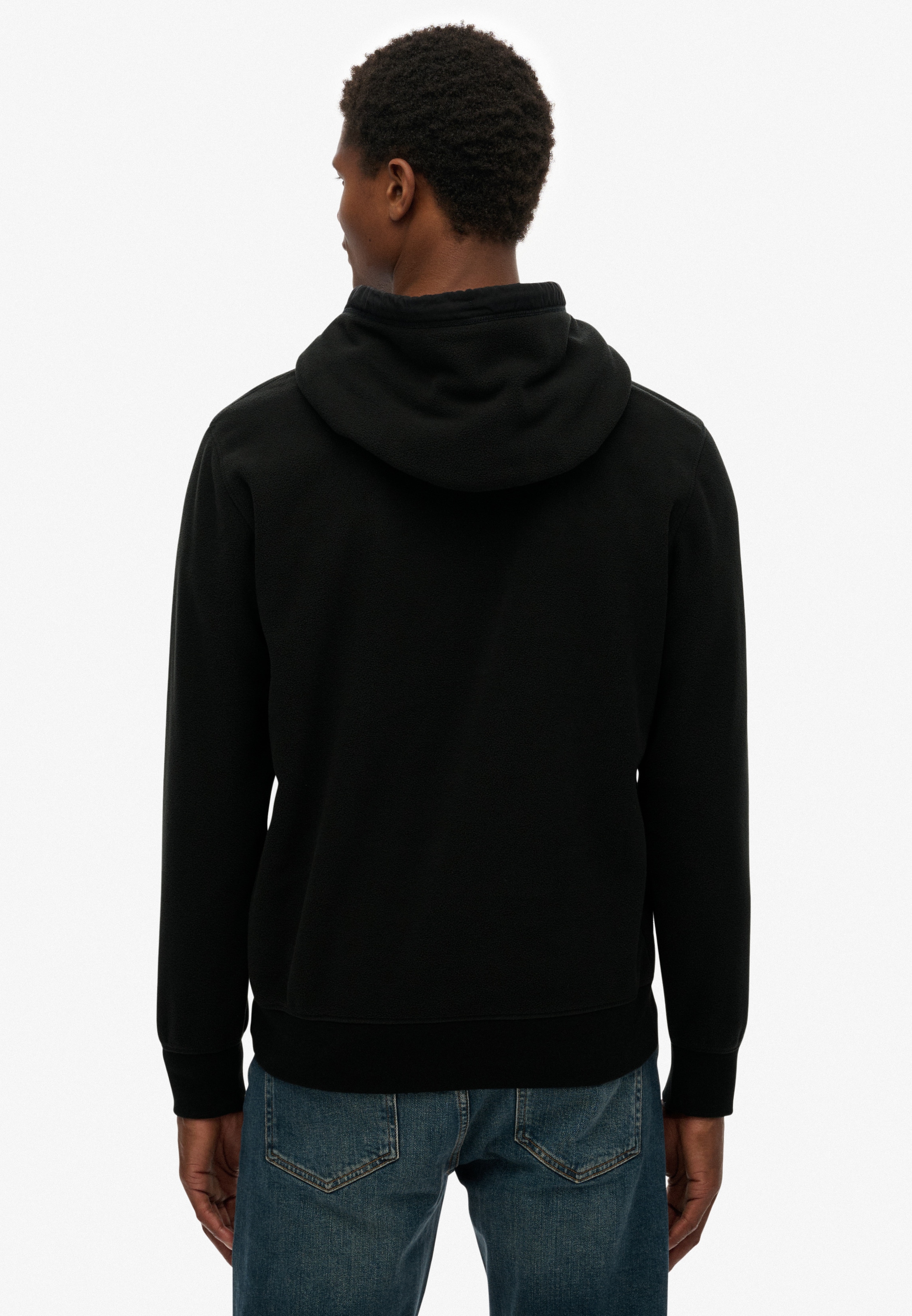 Superdry Kapuzensweatshirt »MICRO LOGO FLEECE HOOD«
