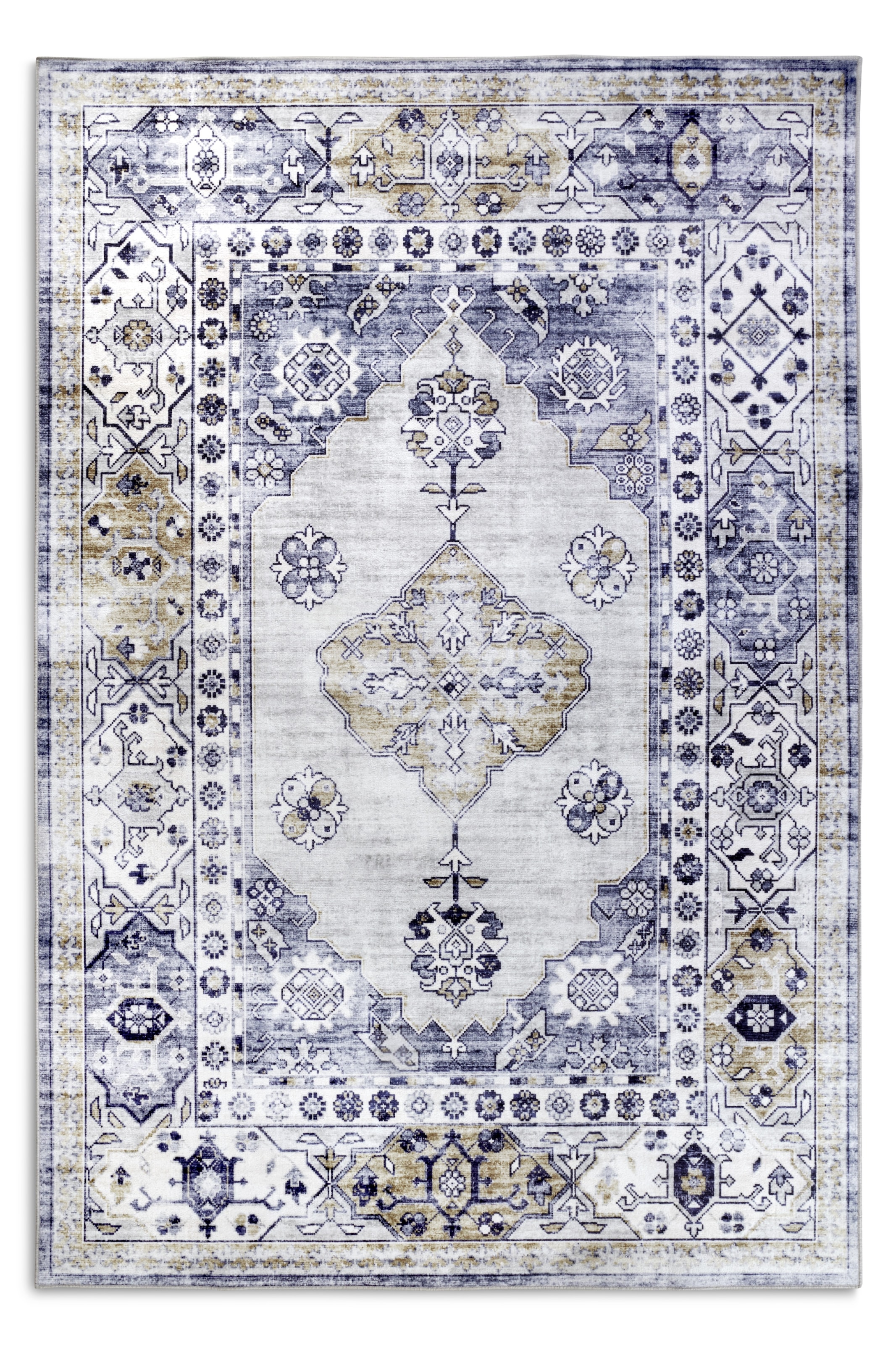 HANSE Home Teppich »Meridiem«, rechteckig, 5 mm Höhe, Kurzflor, Anti Rutsch, Orient, Vintage, Klassisch, Wohnzimmer, Flur
