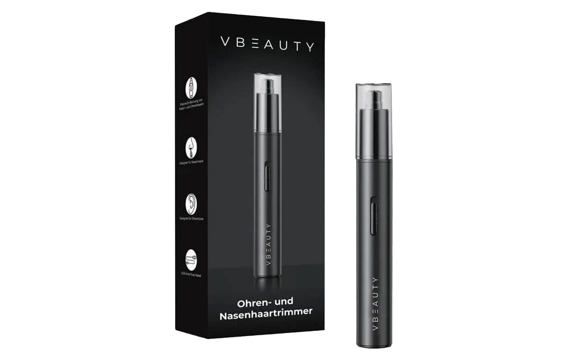 Image of Nasen- und Ohrhaartrimmer "VBEAUTY USB-Anschluss"