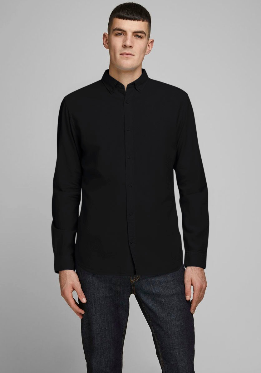 Image of Jack & Jones Langarmhemd »JOE SHIRT LS PLAIN« bei Ackermann Versand Schweiz