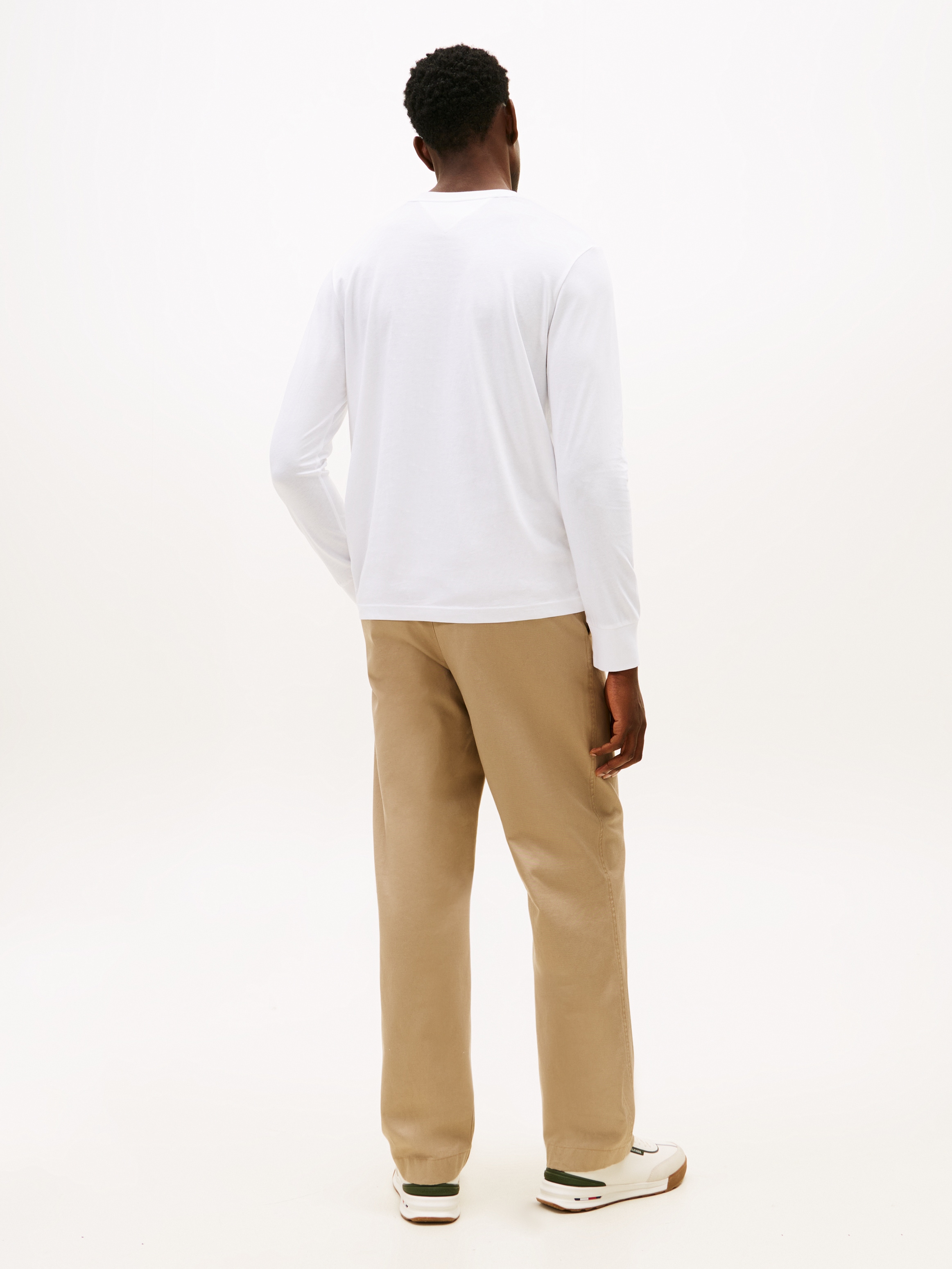 Tommy Hilfiger Longsleeve »BRAND LOVE« Jersey, Rundhals, mit Logo