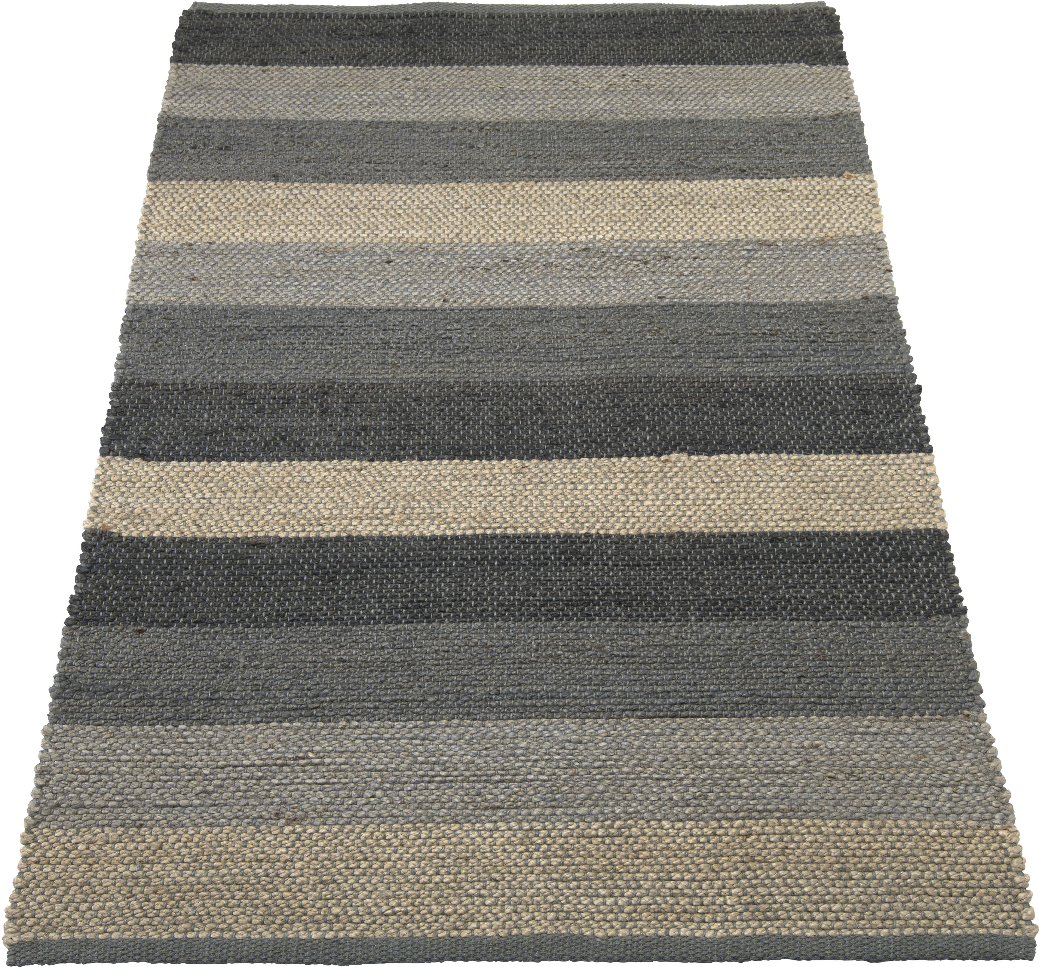 Teppich »Hanf Stripe«, rechteckig, Wohnzimmer