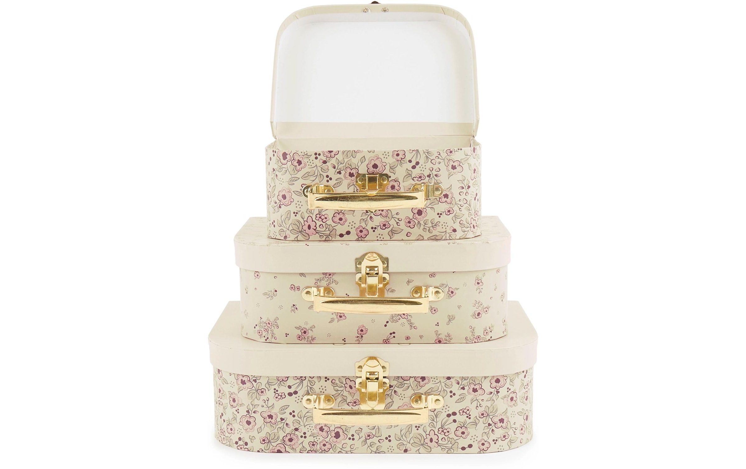 BIECO Spielwerkzeugkoffer »Ella vintage flowers 3er Set«