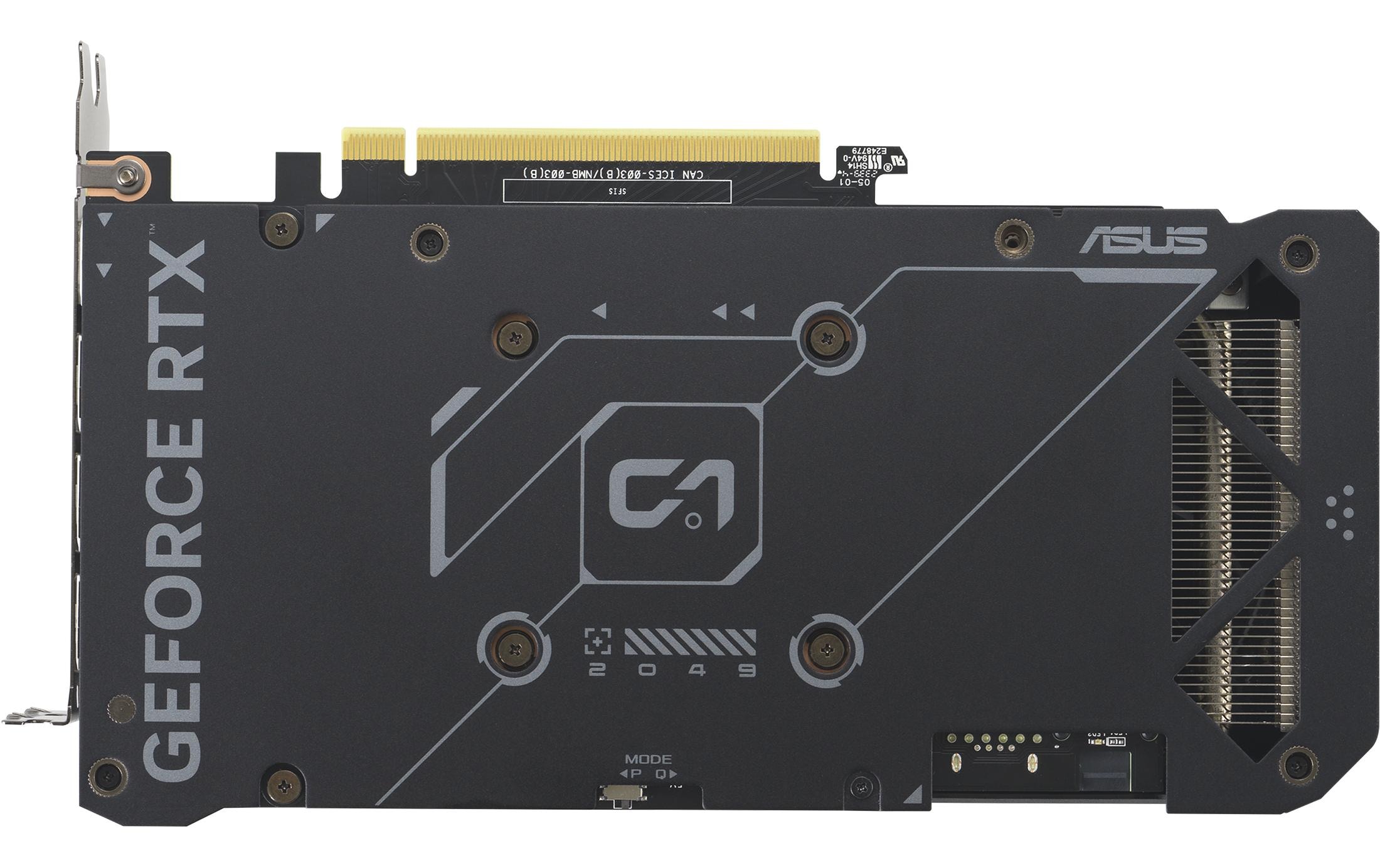 Asus Grafikkarte »Dual GeForce RTX 4070 EVO OC Edition 12 GB«, 12 GB, GDDR6X