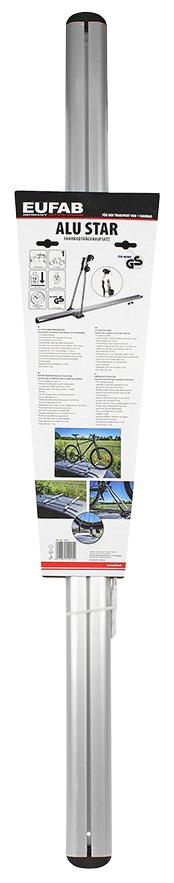 EUFAB Dachfahrradträger »ALU STAR«, Aluminium/Stahl