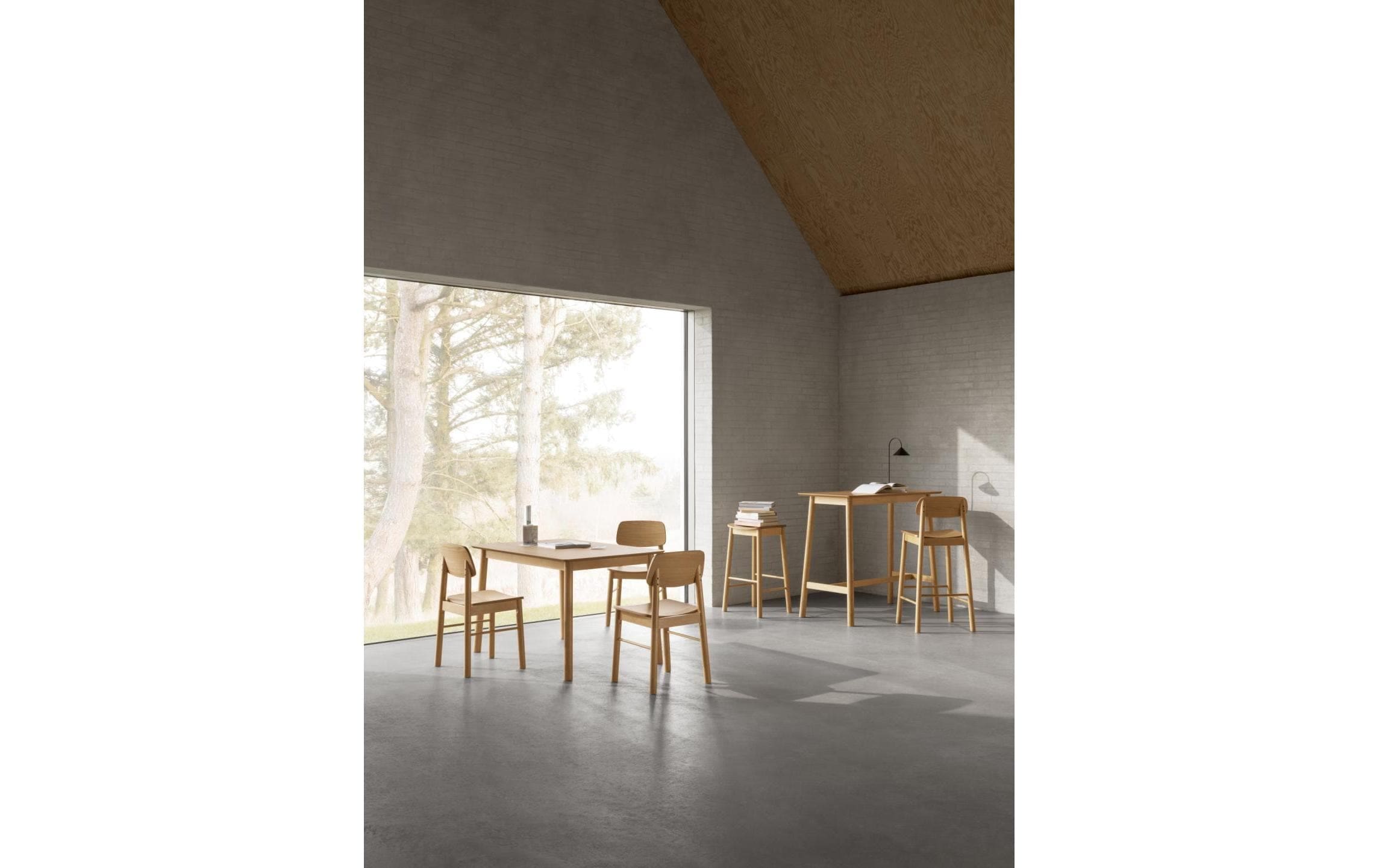 AC Design Table de bar »Barlow 120 x 60 x 105 cm«