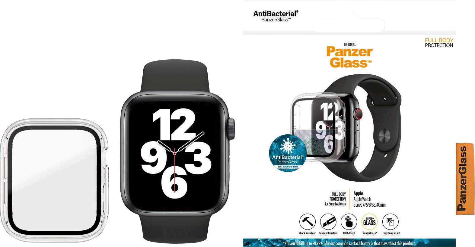 PanzerGlass Displayschutzglas »3640« für Watch 4/5/6/SE (40 mm)