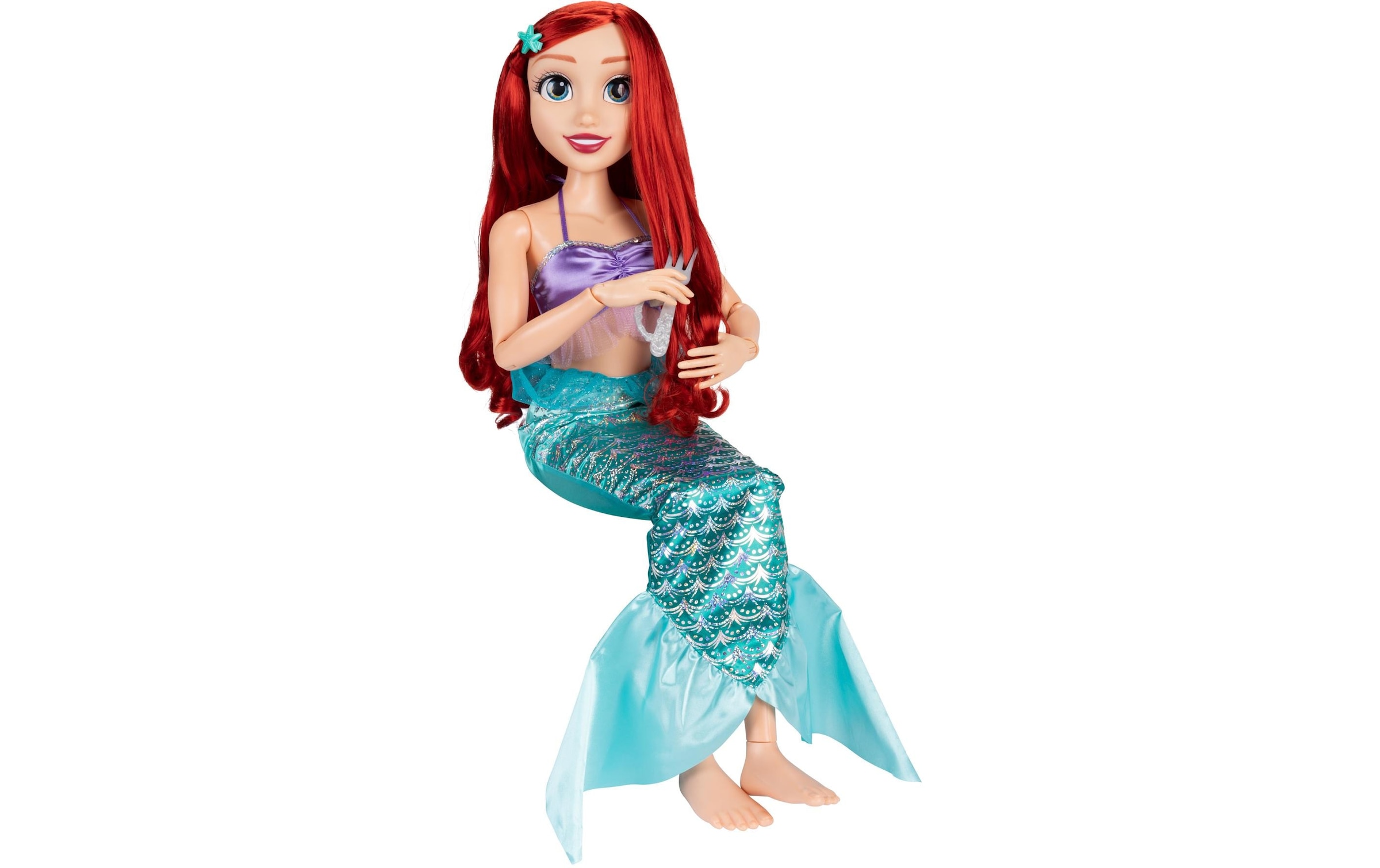 Jakks Pacific Anziehpuppe »Disney Princess Ariel 80 cm«