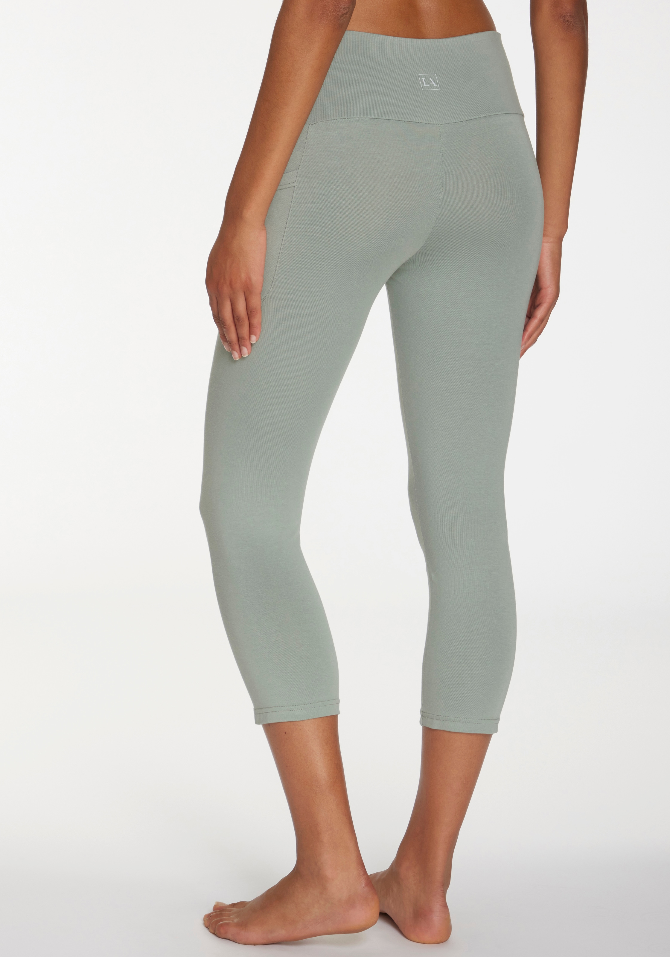 LASCANA ACTIVE 3/4-Leggings, mit Handytasche, Loungewear