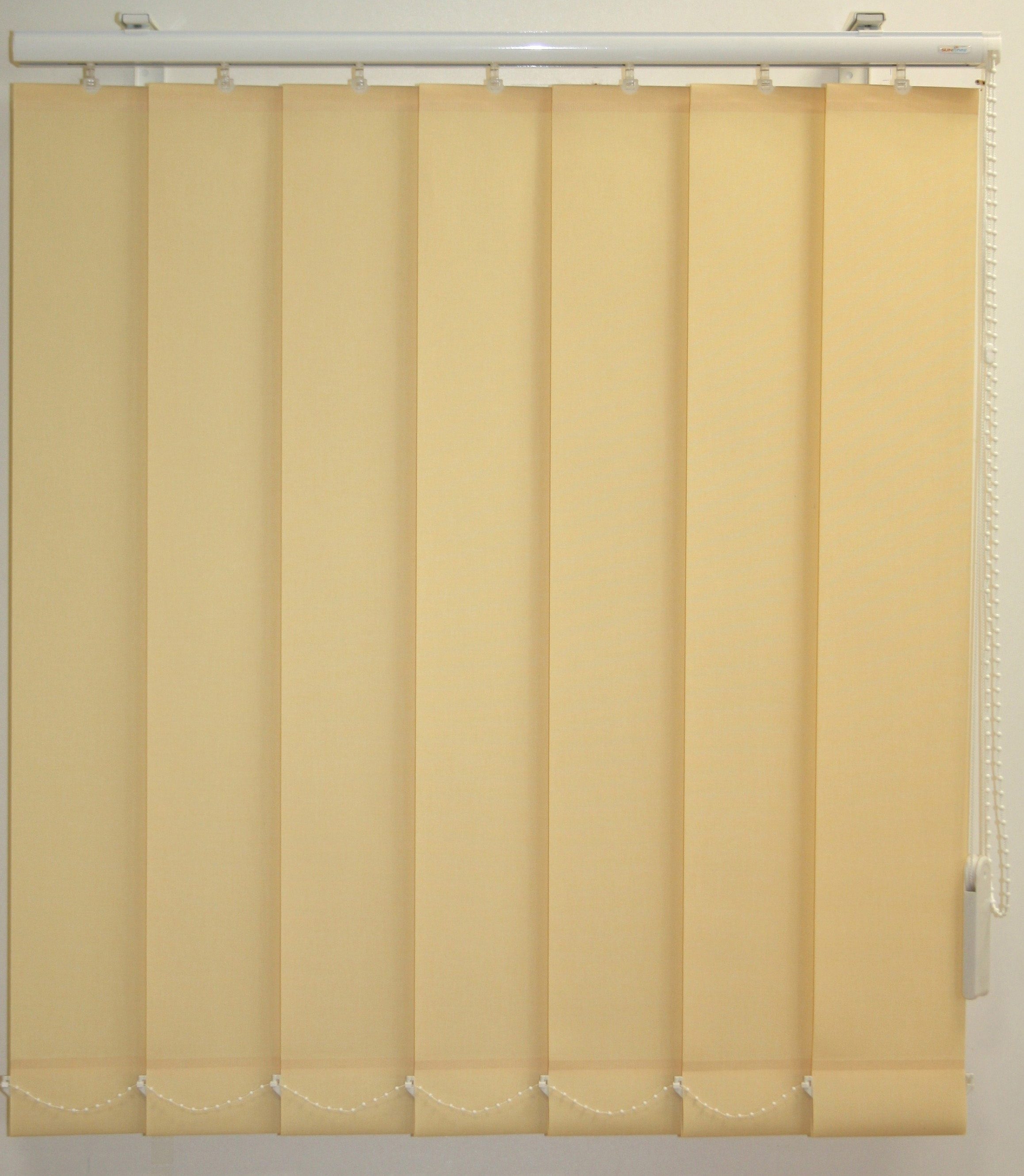 Image of sunlines Lamellenvorhang nach Mass, (1 St.), mit weissen Verbindungsketten, Ohne Teilung bei Ackermann Versand Schweiz