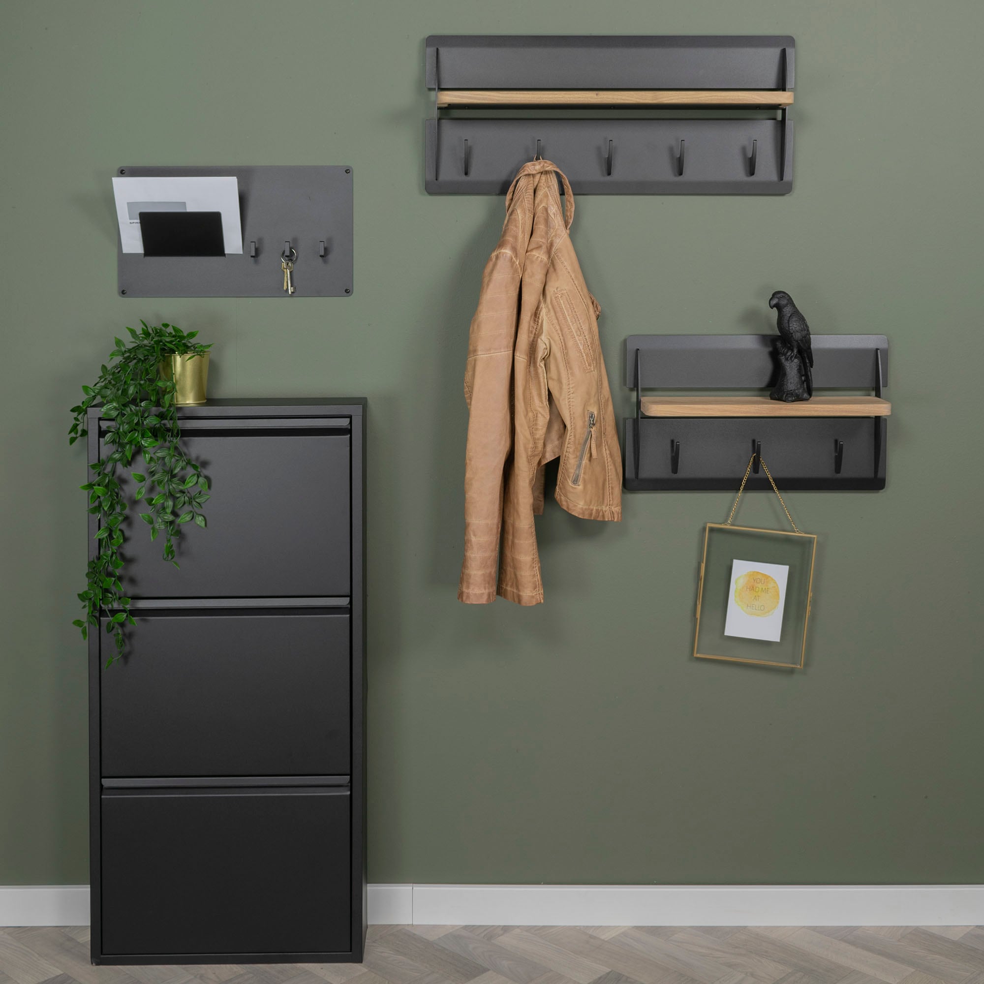 Spinder Design Armoire à chaussures »Billi Schuhklapper« métal, largeur 50 cm