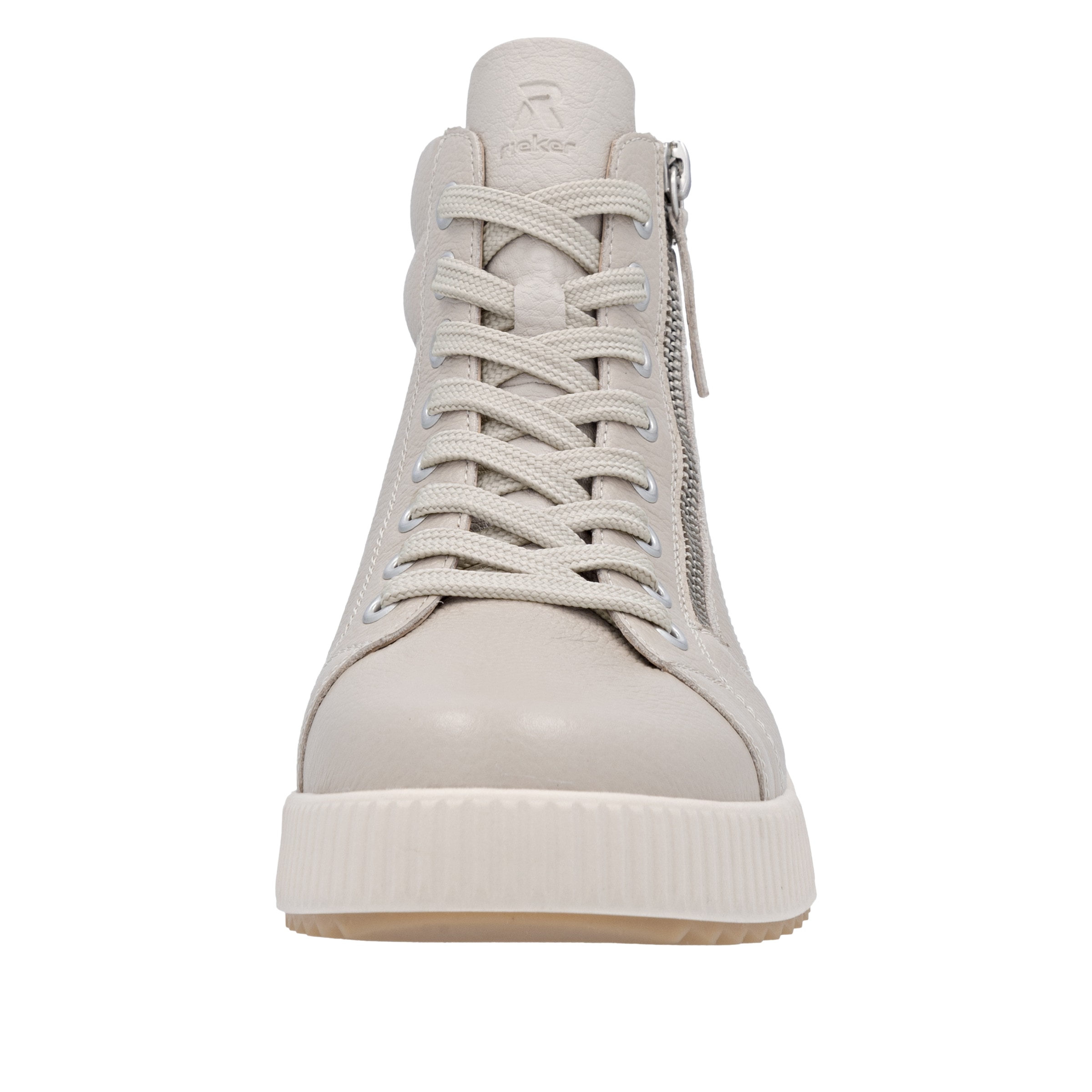 RIEKER Sport Bottines à lacets  , Stiefelette, High Top Sneaker, Freizeitboots mit Reissverschluss