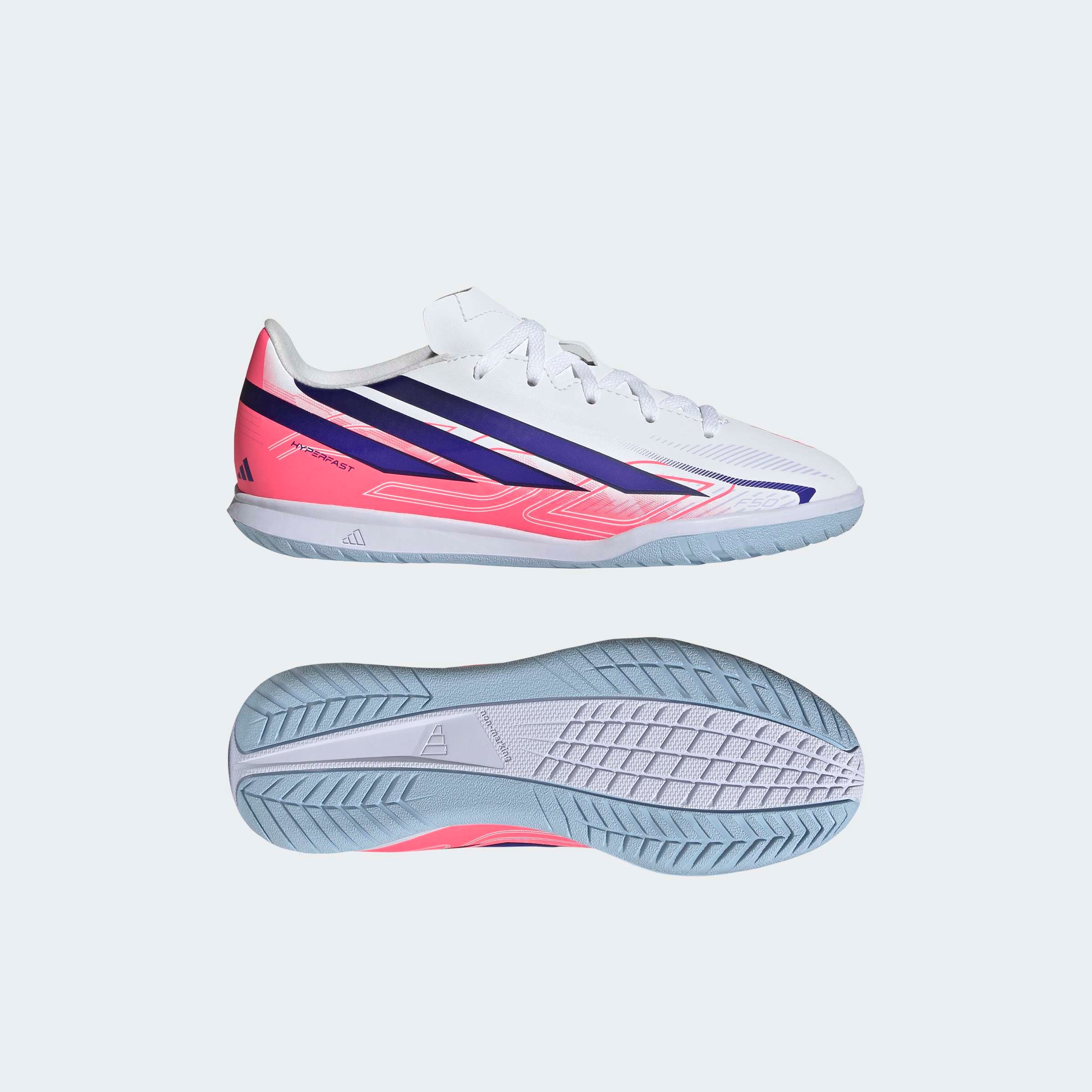 adidas Performance Chaussure de football »F50 HYPERFAST CLUB KIDS«  pour sol de salle, pour adolescents et enfants