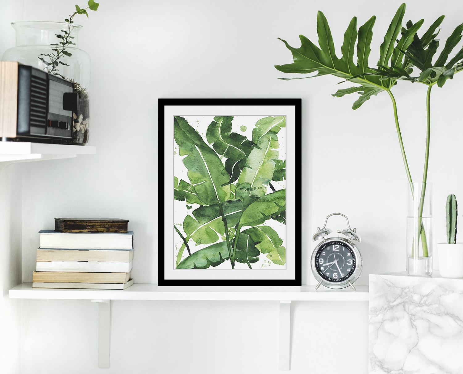 queence Image »Heidi« HD Premium Poster-Druck inkl. Holzrahmen