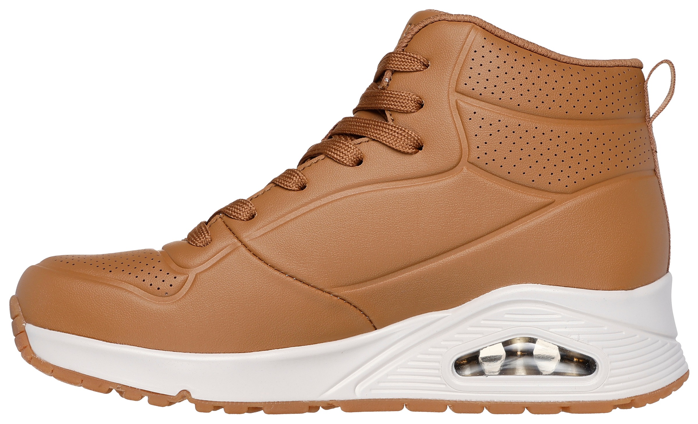 Skechers Sneaker »UNO«, Keilsneaker, High Top Sneaker, Schnürboots mit Luftkissen Keilabsatz