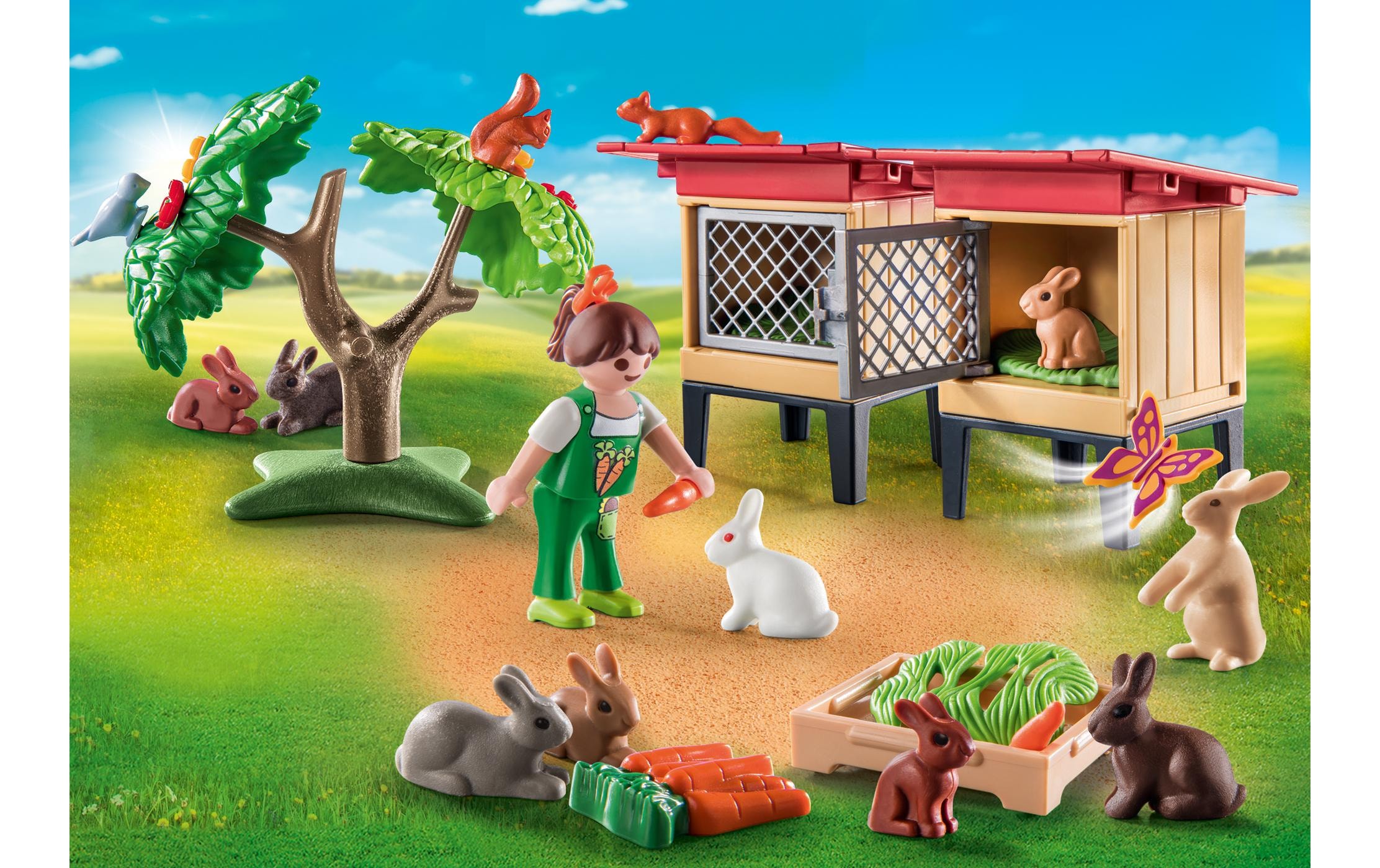 Playmobil® Briques de jeu »Country Kaninchenstall 71252«
