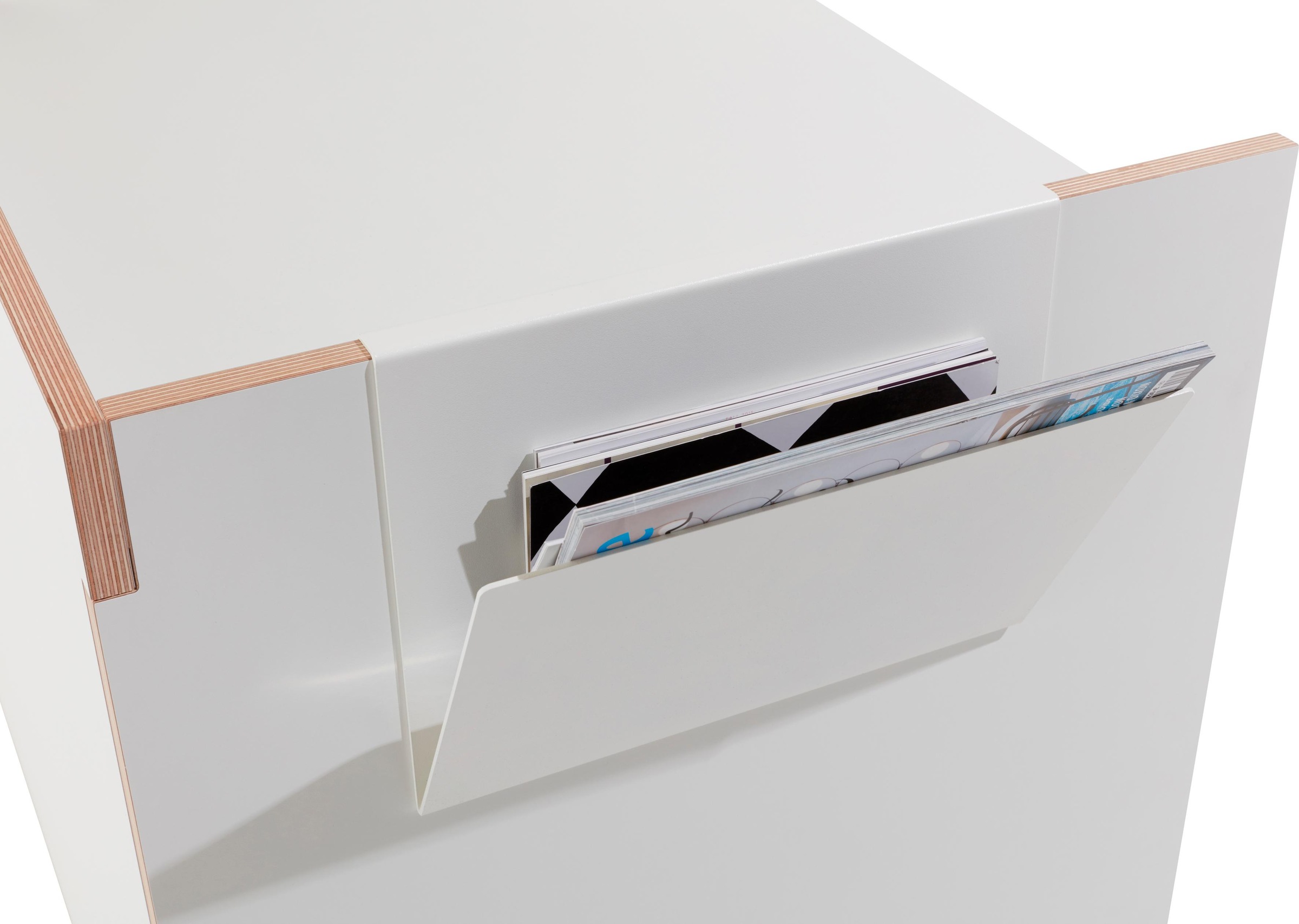 Image of Müller SMALL LIVING Ablageelement »FLAI Papier- und Zeitschriftenablage«, geeignet für Kanten mit 18 mm Materialstärke bei Ackermann Versand Schweiz