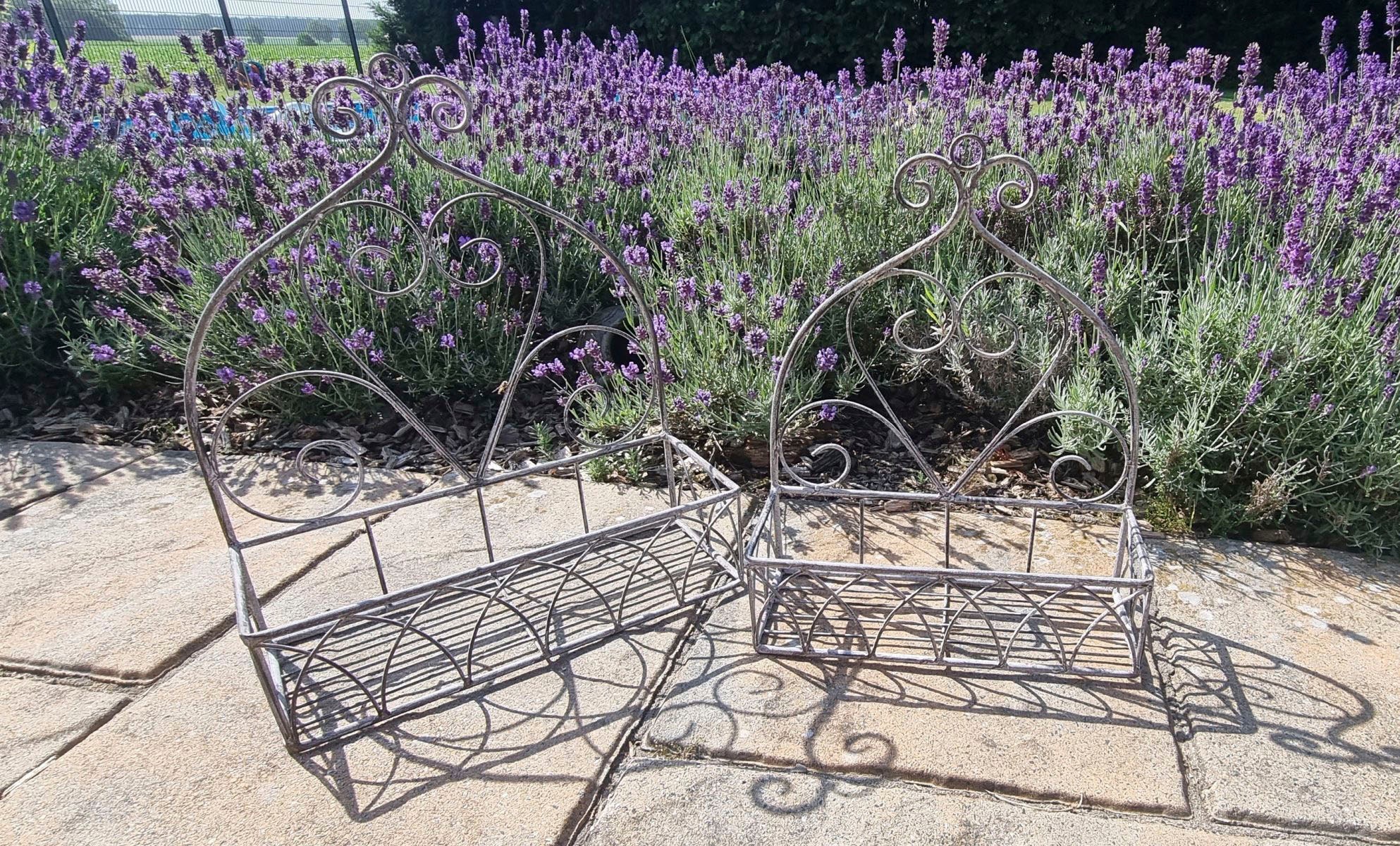 Ambiente Haus Wandregal »Wandregal 2er Set eckig in grau« 1 Stk. tlg.