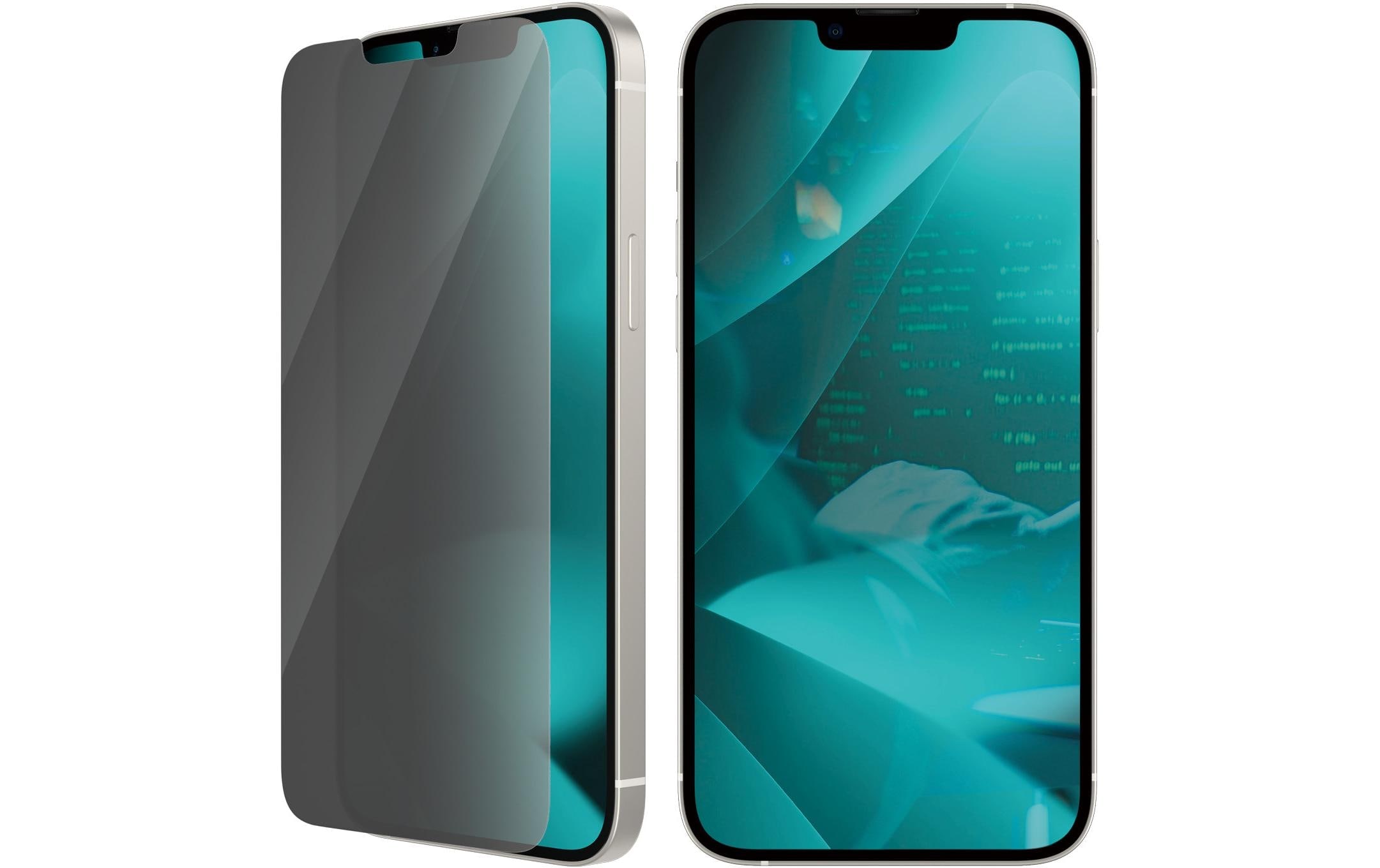 PanzerGlass Displayschutzglas »Classic Fit Privacy iPhone 13 Pro Max/14 Plus«, für iPhone 13 Pro Max, iPhone 14 Plus, (1 St.)