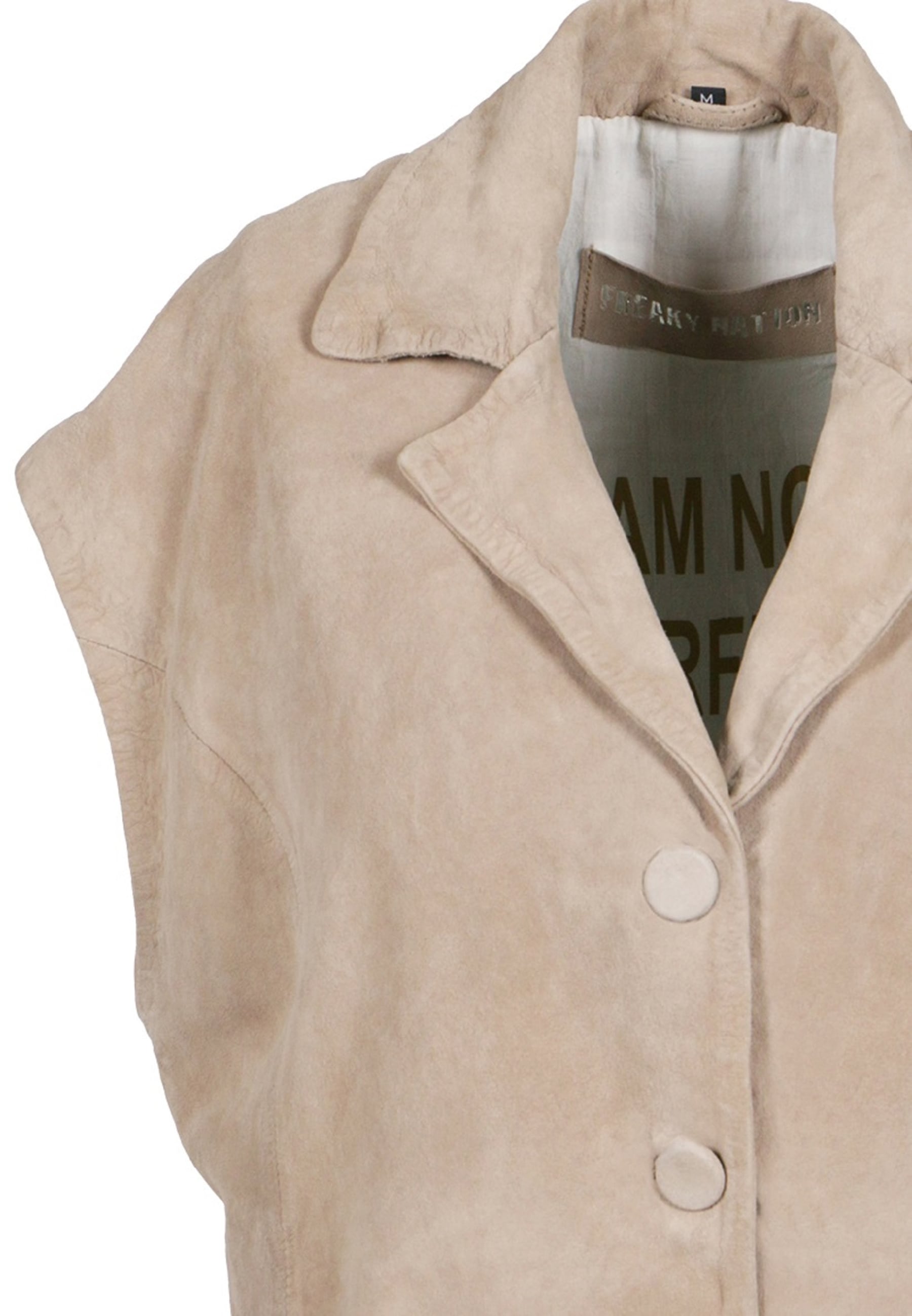 Freaky Nation Veste en cuir »Boho Love-FN«