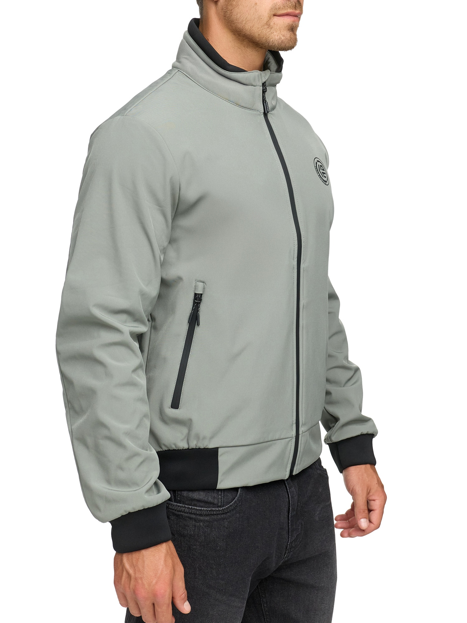 Indicode Veste softshell »INRoute Jacket« ohne Kapuze