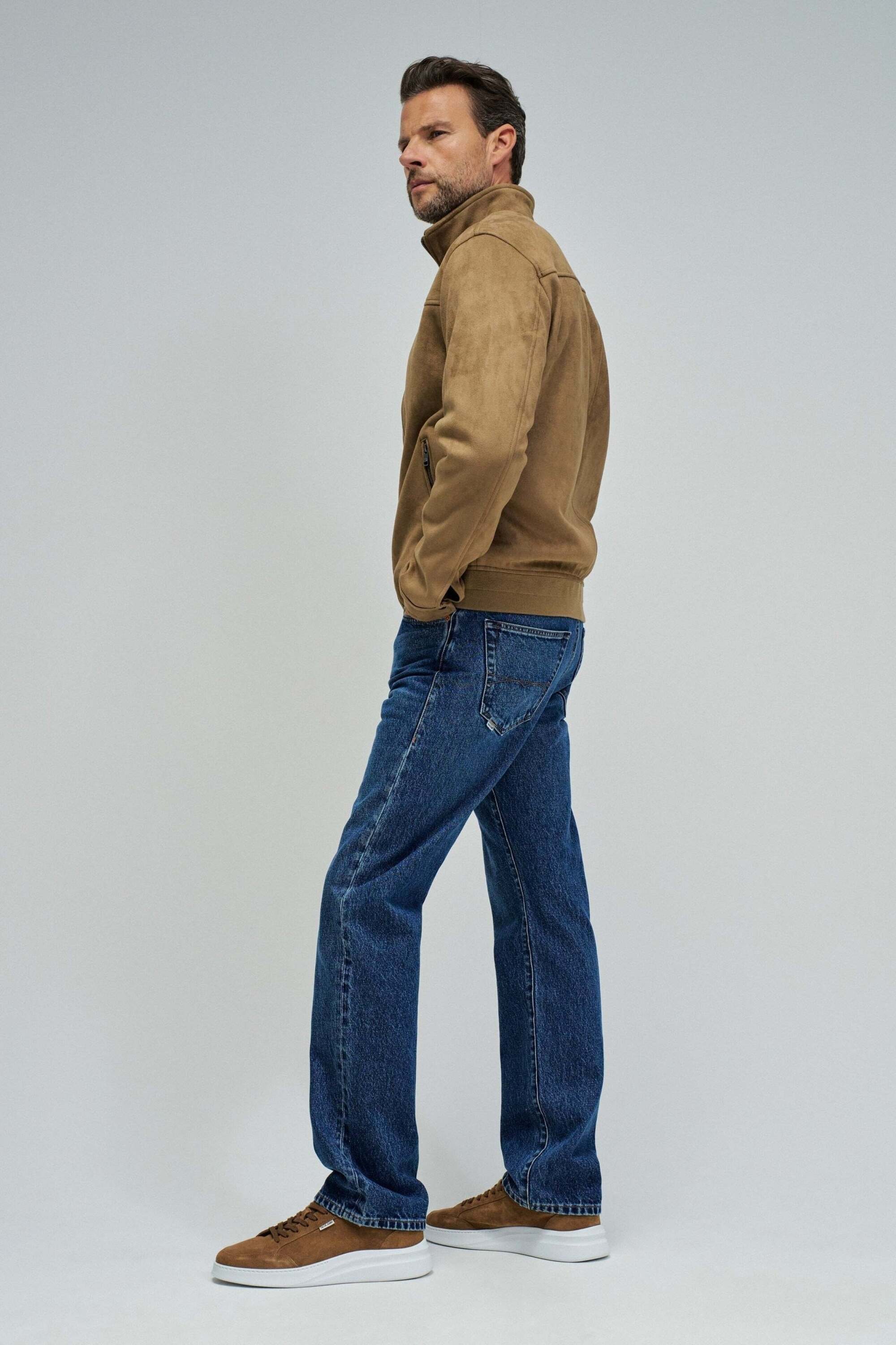 Salsa Veste en imitation cuir »Salsa Jeans Kunstlederjacke Faux Suede«