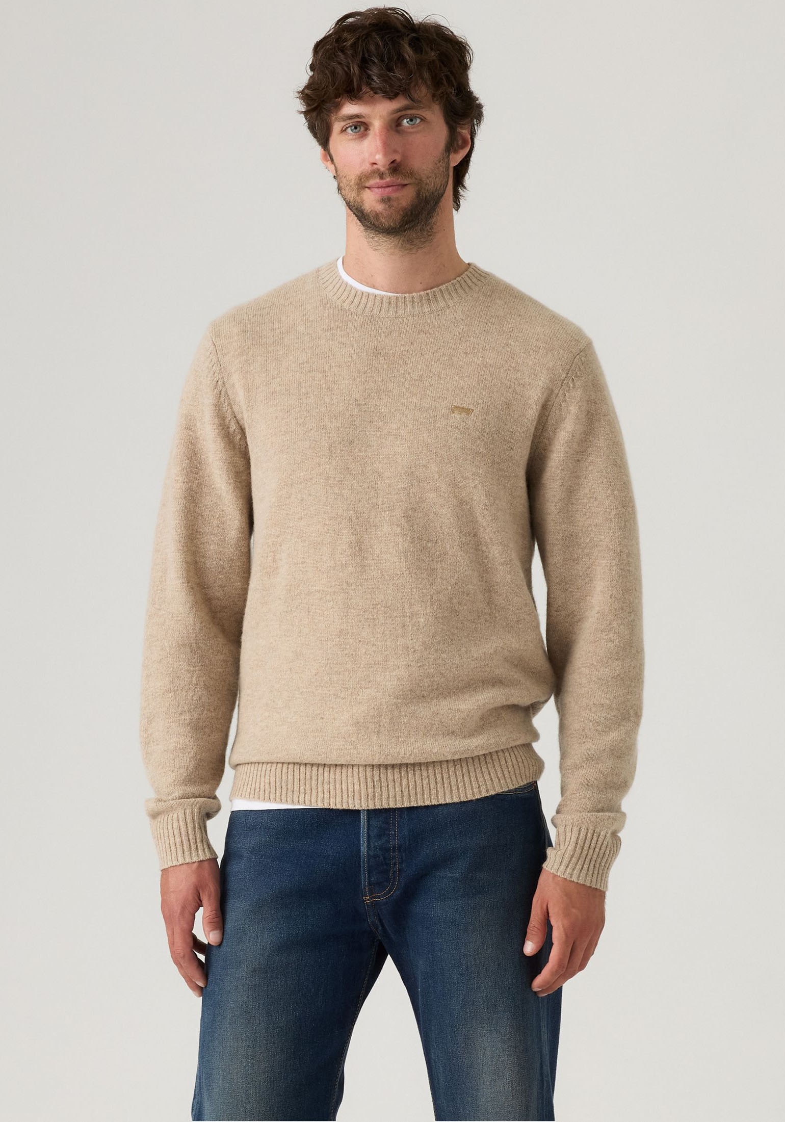 Image of Levis Wollpullover "ORIGINAL HM SWEATER" klassische Rundhalsform