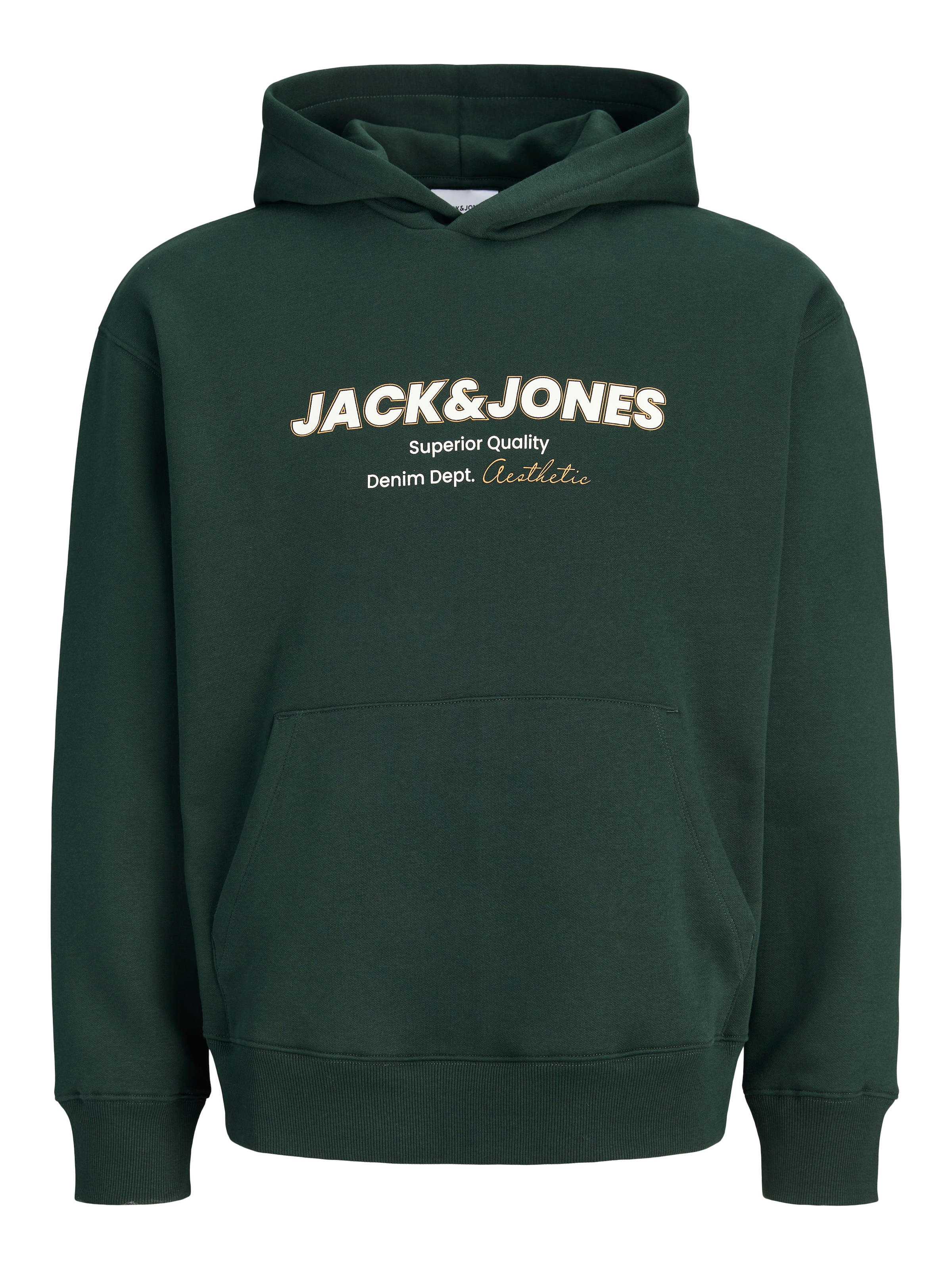 Jack & Jones Kapuzensweatshirt »JJABBO SWEAT HOOD«, Baumwollmischung, locker geschnitten

