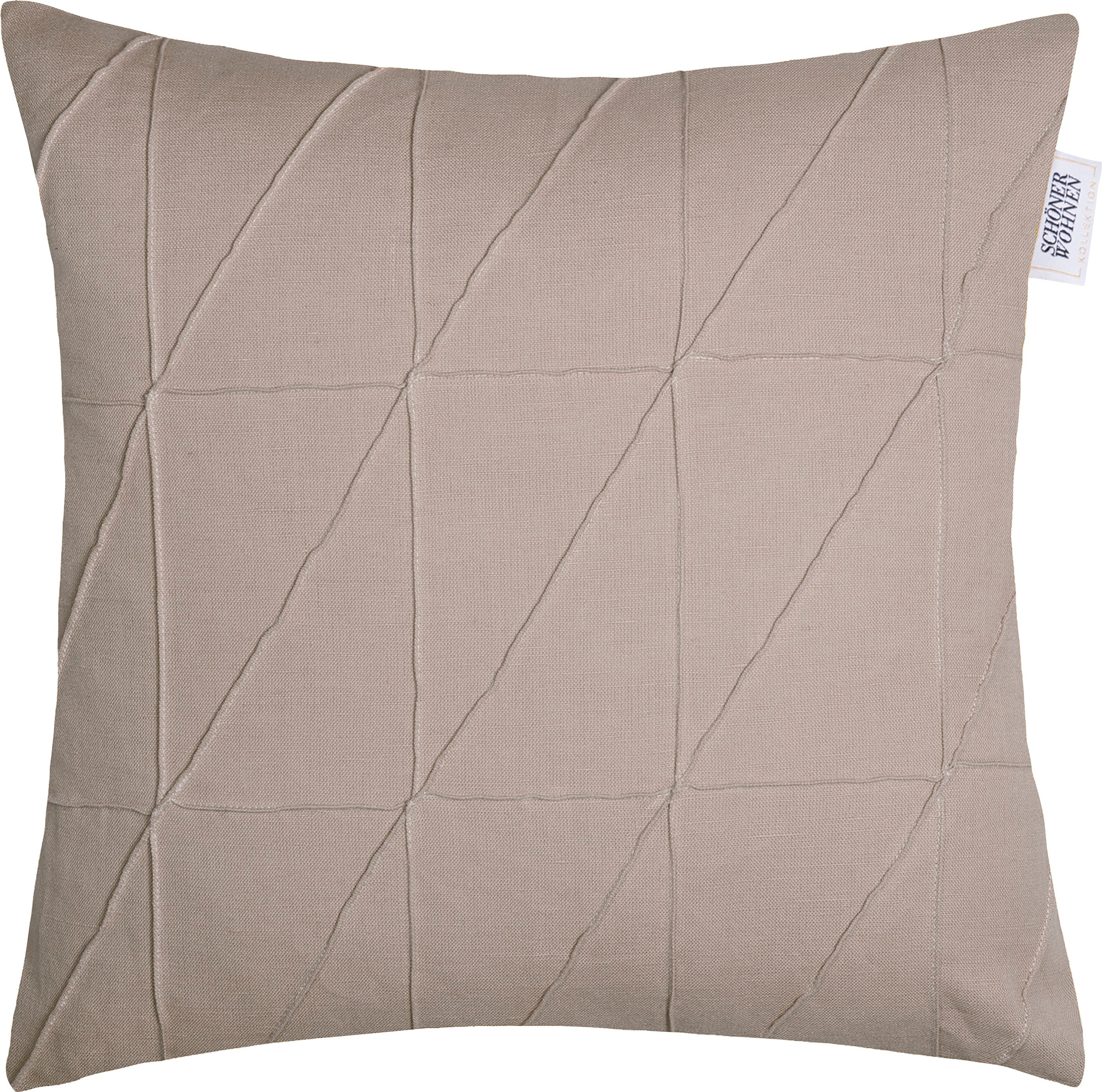 Image of SCHÖNER WOHNEN-Kollektion Dekokissen "Across" mit graphischer Ziernaht