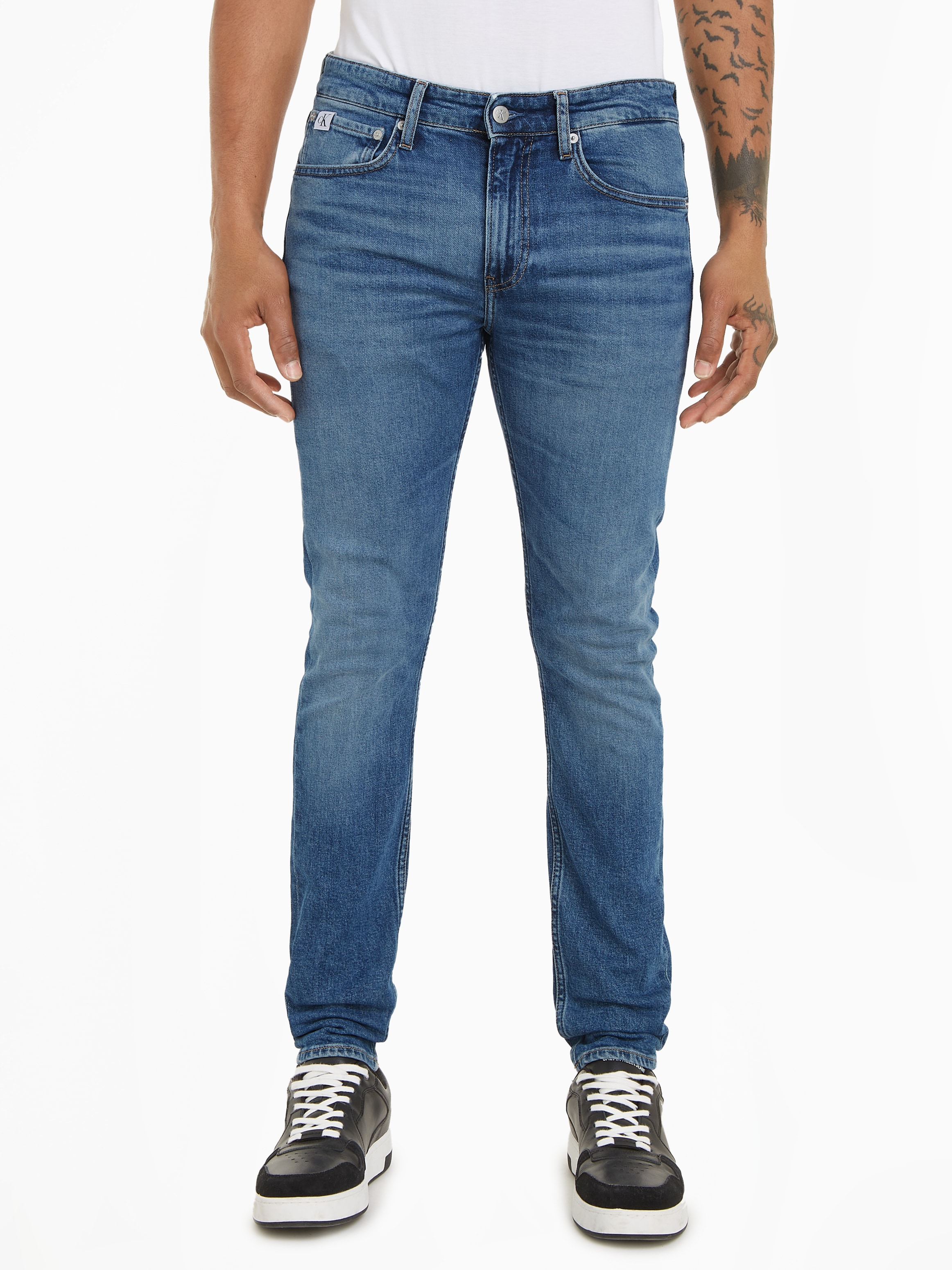 Calvin Klein Jeans Slim-fit-Jeans »SLIM TAPER«, in klassischer 5-Pocket-Form