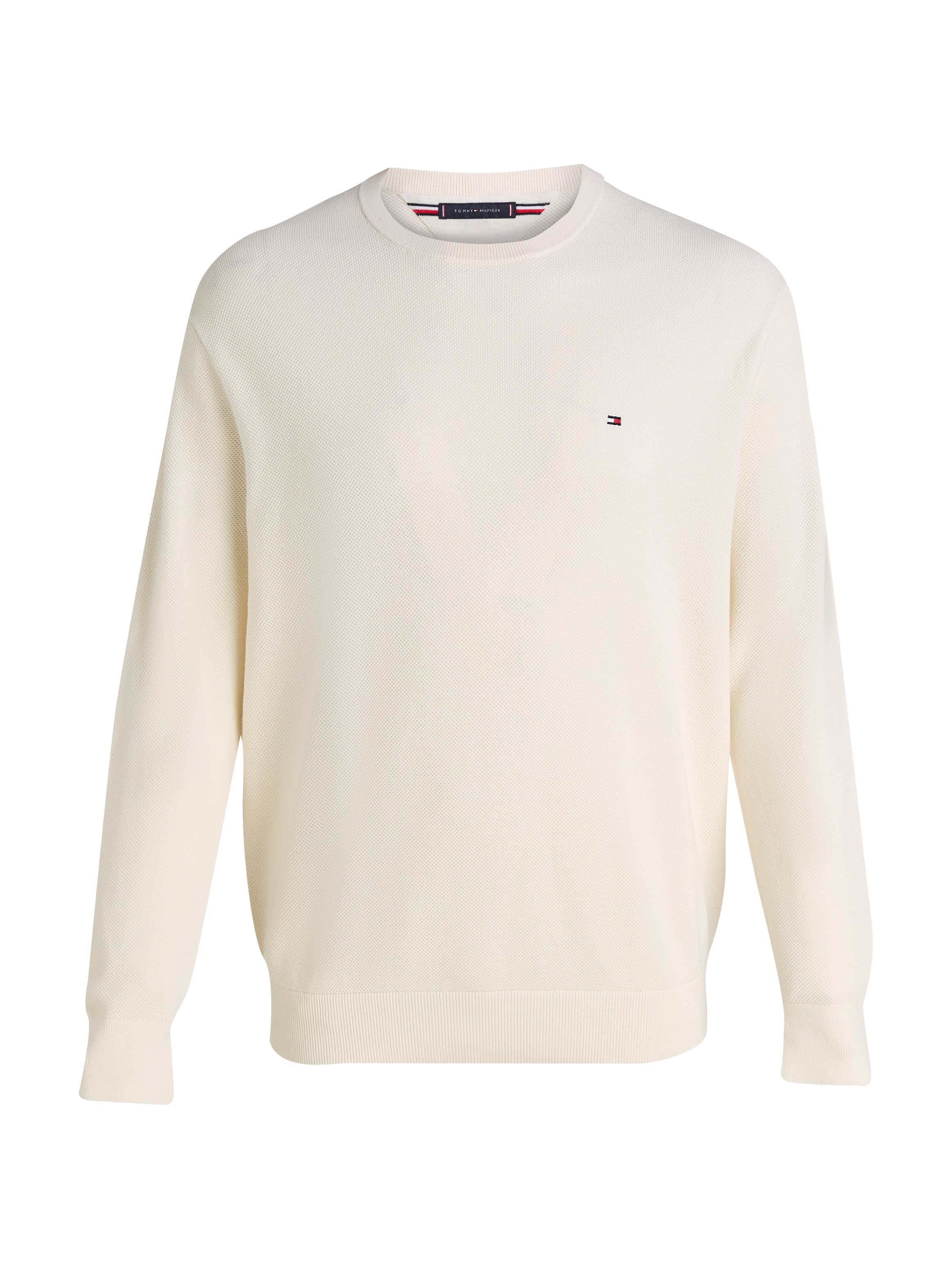 Tommy Hilfiger Big & Tall Rundhalspullover »BT-ESSENTIAL STRUCTURE CREW NECK«, Grosse Grössen