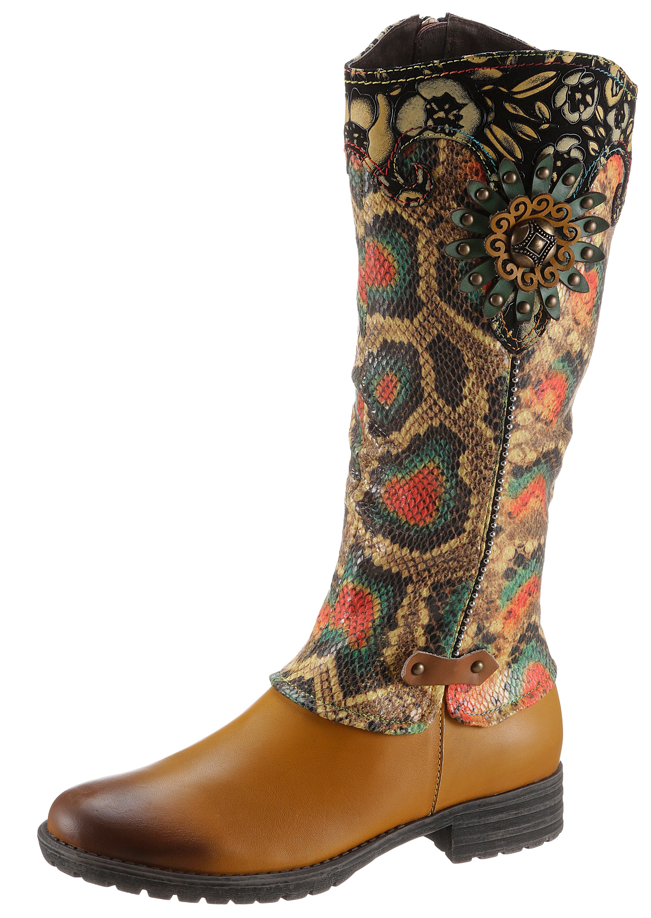 Image of LAURA VITA Stiefel »Gacmayo«, in extravaganter Snake-Optik bei Ackermann Versand Schweiz