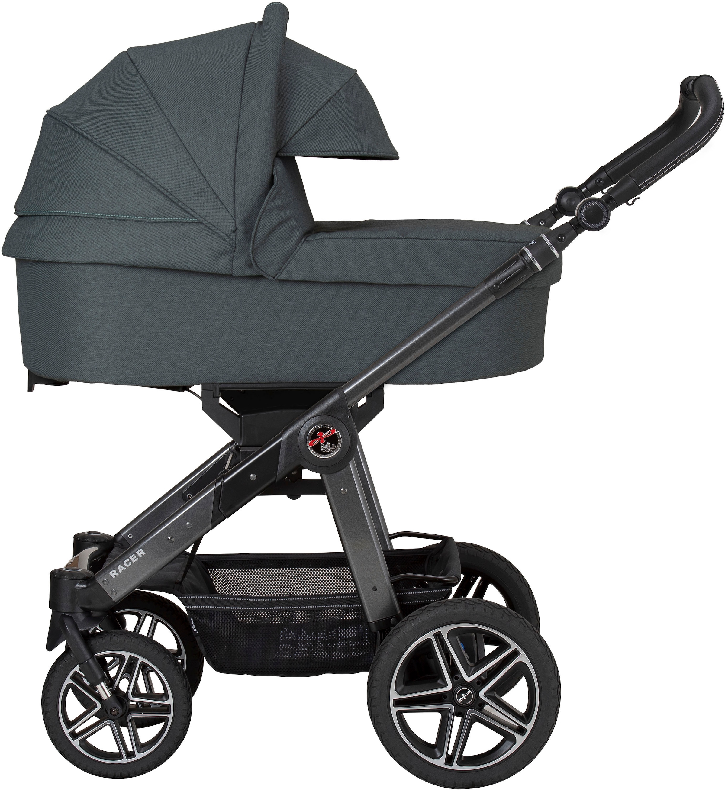 Hartan Kombi-Kinderwagen »Racer GTS - Casual Collection«, 22 kg, mit Falttasche Trend; Made in Germany