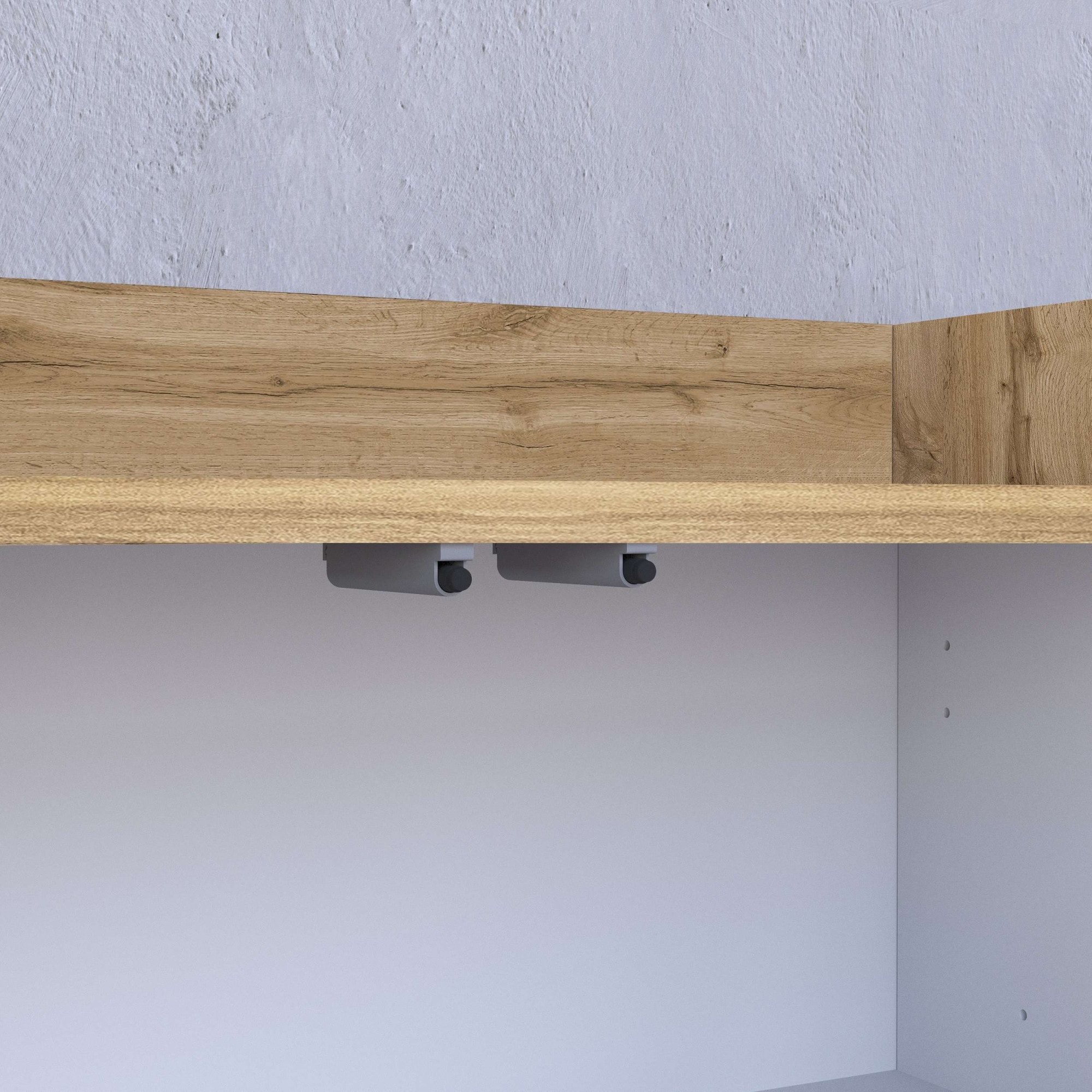 GOODproduct Buffet »BOLSENA, Kommode, Schrank,Lowboard mit 8 Fächer und offenes Ablagefach« 1 cuis tlg. stehend/hängend montierbar, Made in Italy, B/T/H: 200 × 35 × 71,2 cm