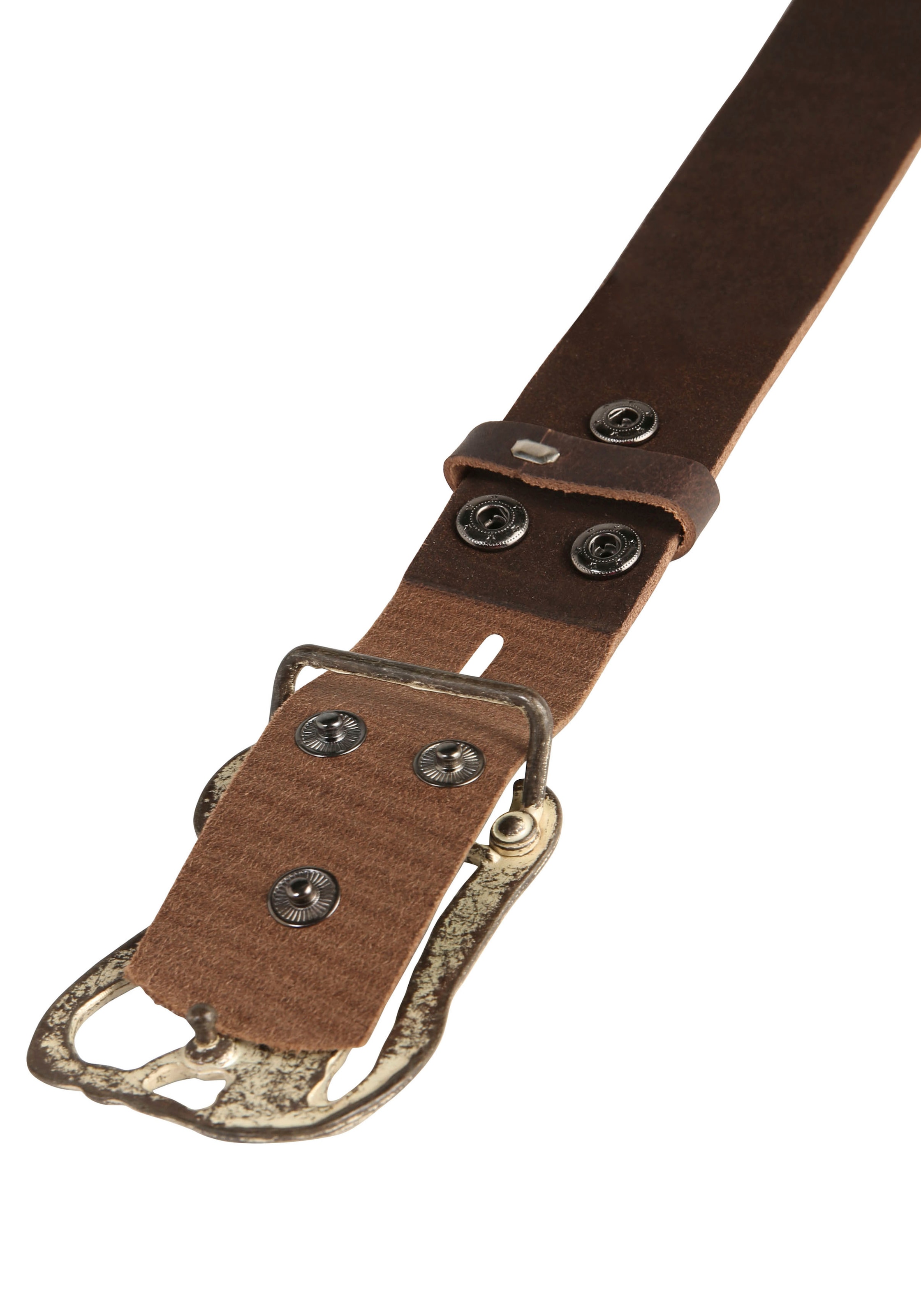 Rettungsring Gürtel Ceinture en cuir mit austauschbarer Schliesse »Meerjungfrau White Used«