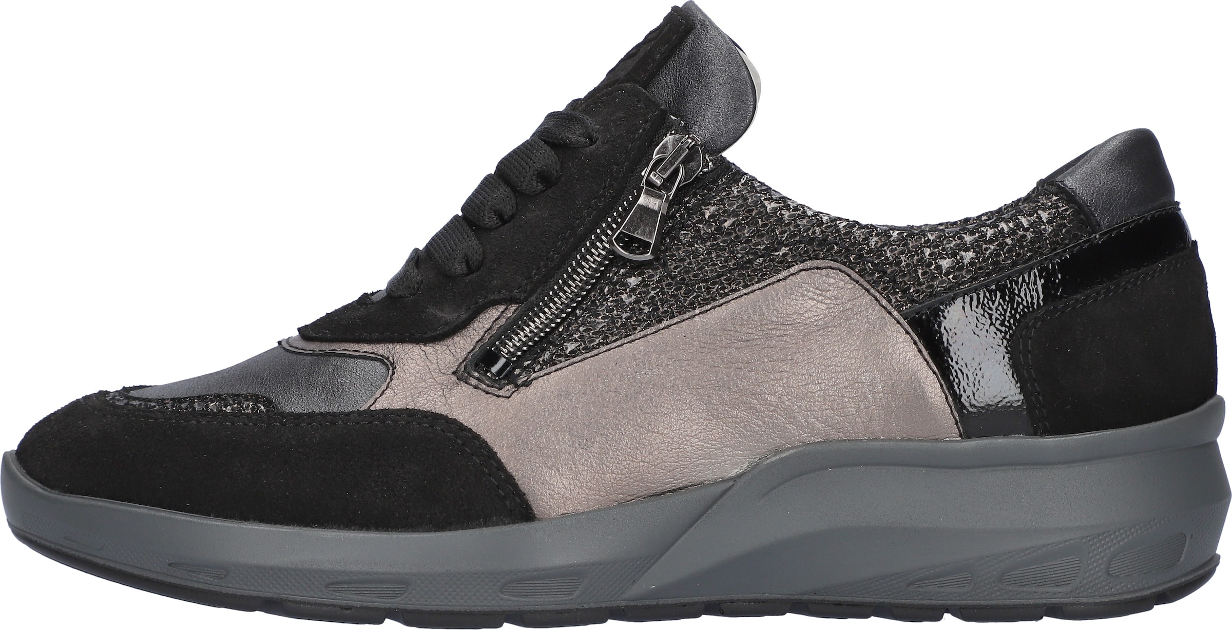 Waldläufer Chaussure à lacets »M-TONIA«  chaussure confort, sneaker, chaussure confortable, fermeture éclair, largeur M