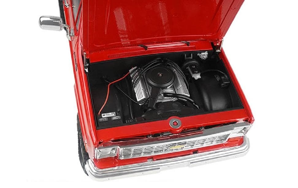 RC-Monstertruck »RC4WD Trail Finder 2 LWB Chevy K10 Rot, RTR,«, Lackiert