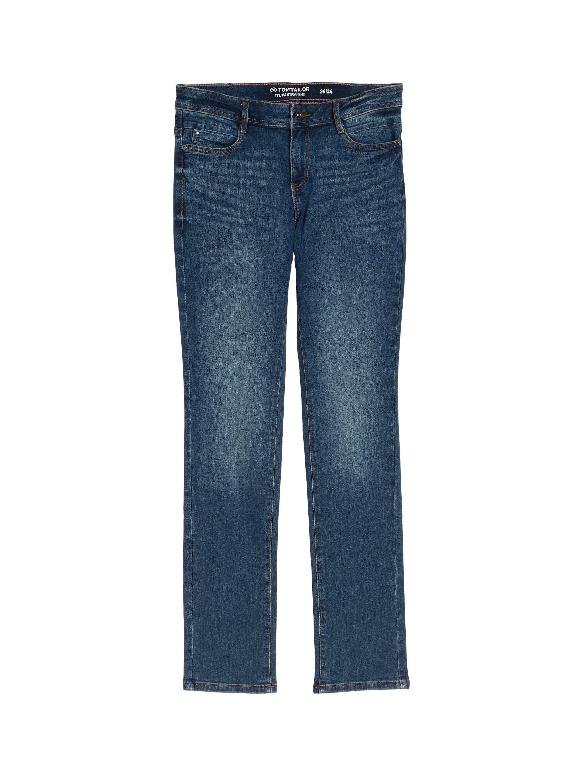 TOM TAILOR Straight-Jeans »LIVA«, im Five-Pocket Style
