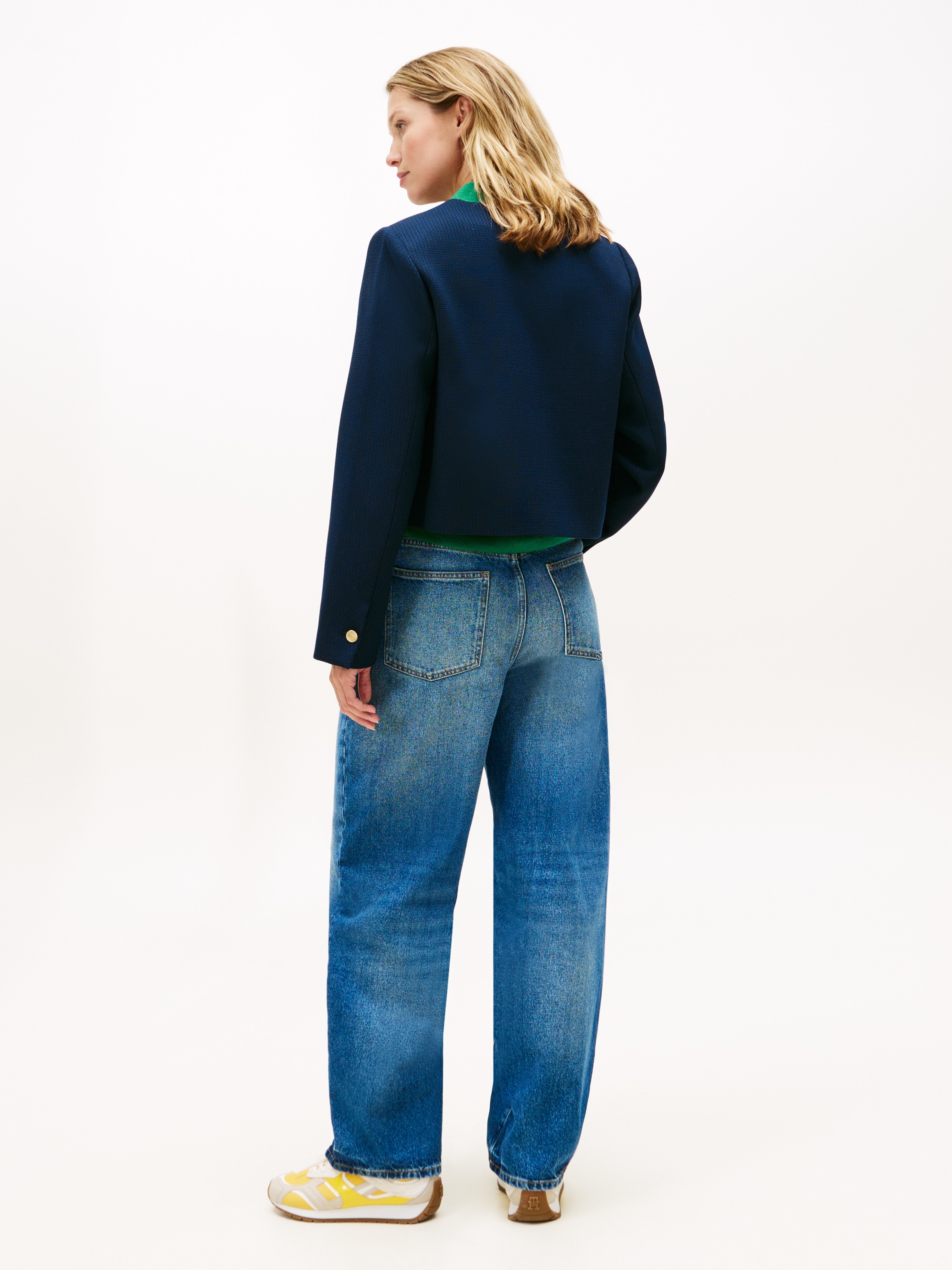 Tommy Hilfiger Blazer court »PREPPY TEXTURE LADY JACKET«