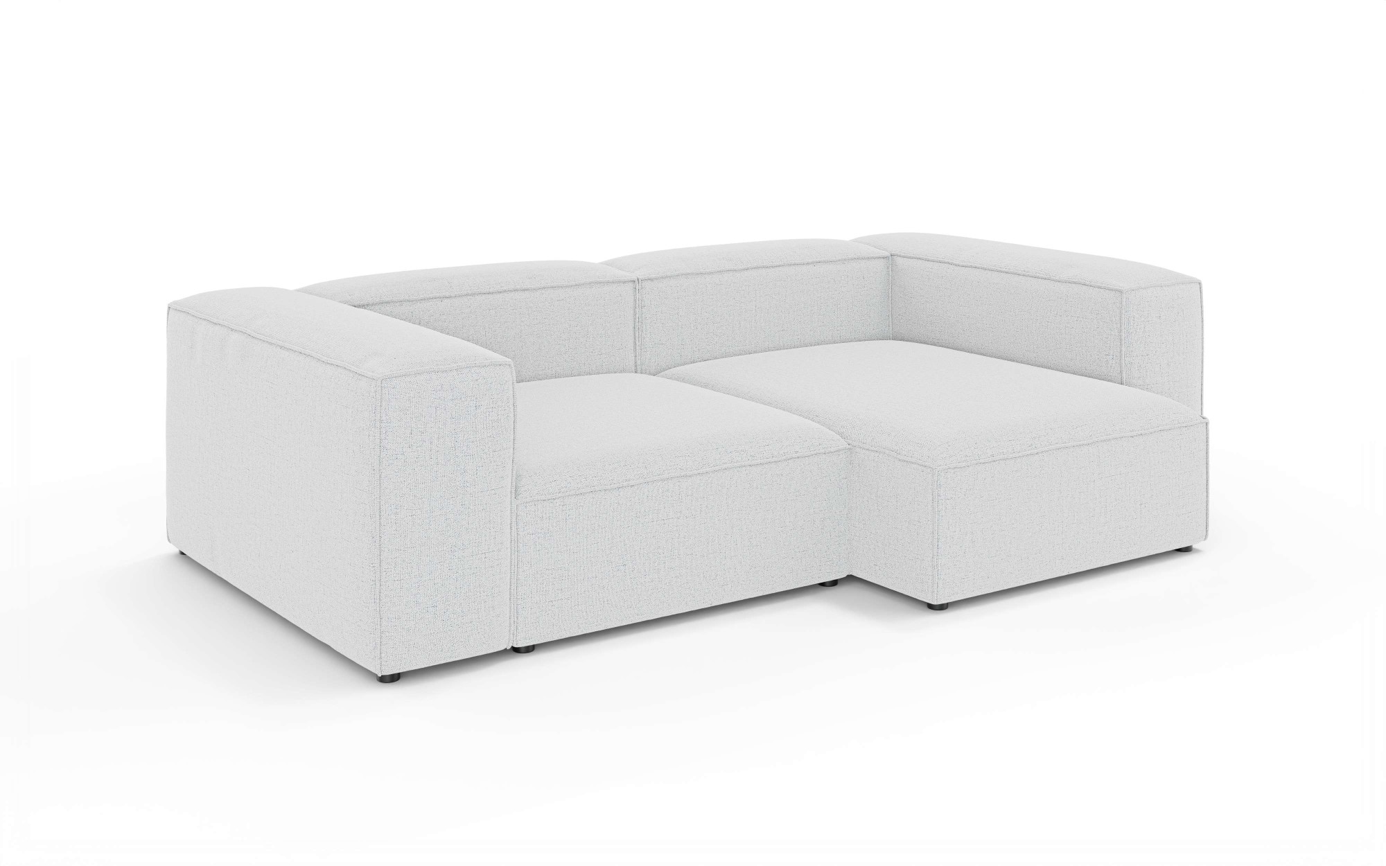 GOODproduct Canapé d'angle »XL HAILY L-Form, Modularsofa extra tief, Sitztiefe 100/130 cm« als Modul oder separat verwendbar, für individuelle Zusammenstellung