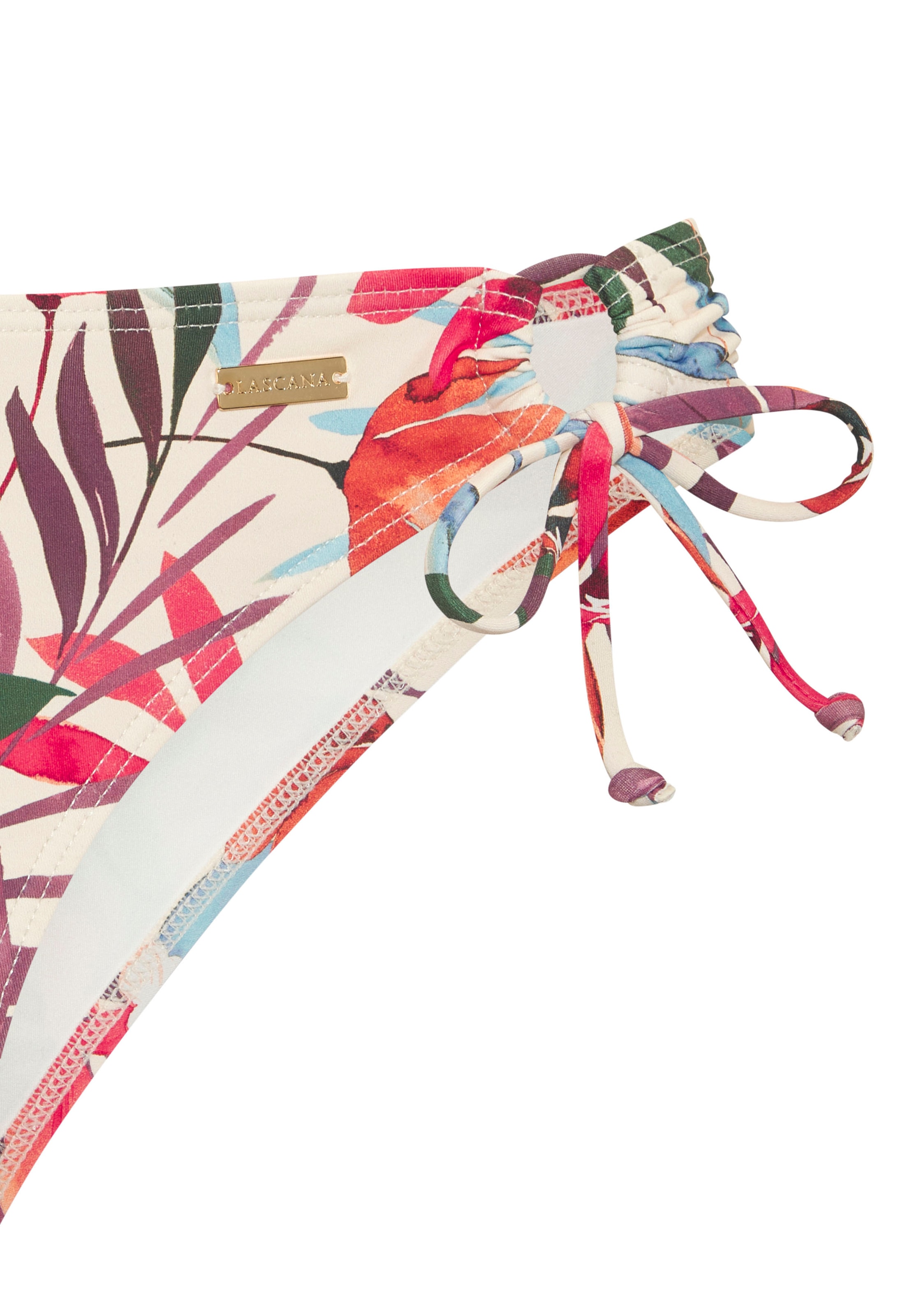 LASCANA Bikini-Hose »Imani«, mit sommerlichem Blätterprint