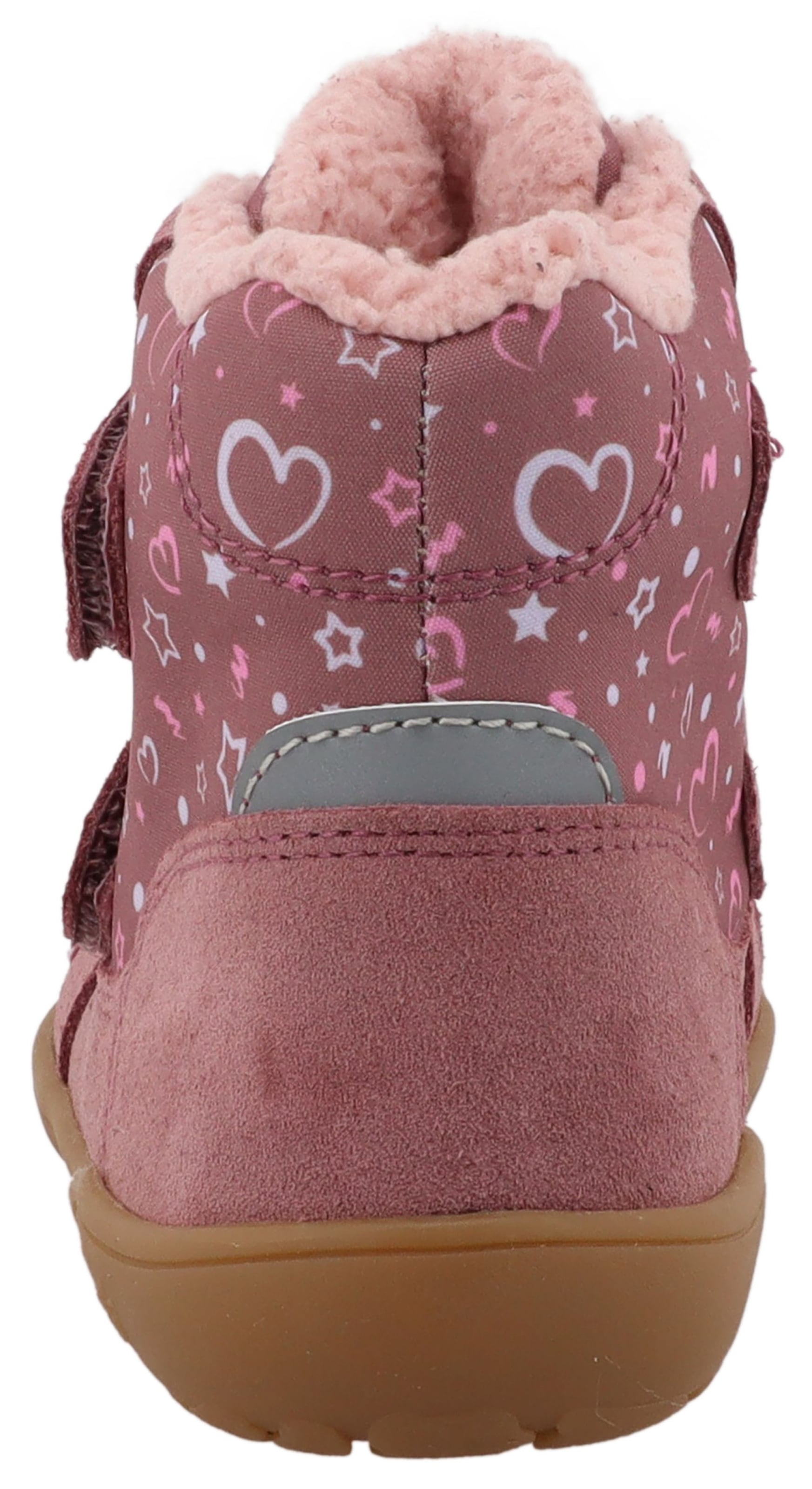 Lurchi Chaussures pieds nus »Jilly Barefoot-TEX«  chaussure à scratch avec doublure chaude, gabarit de taille à télécharger