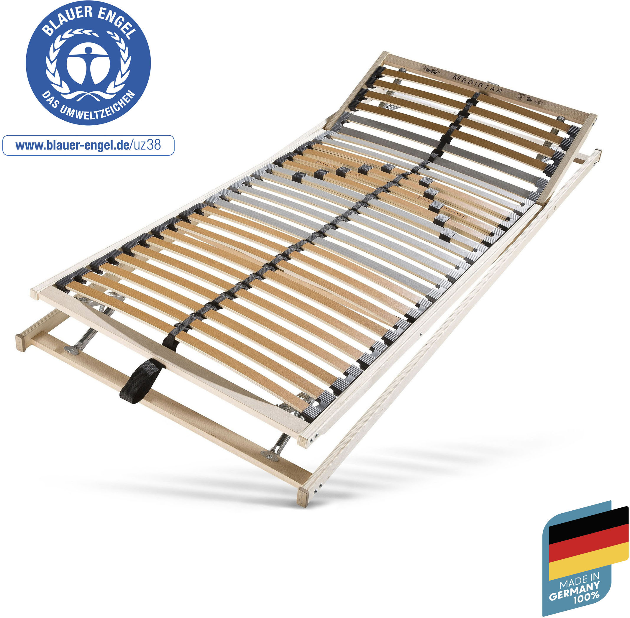 Lattenrost »Medistar«, (1 St.), Lattenrost in flacher Bauweise, in 90x200 cm und...