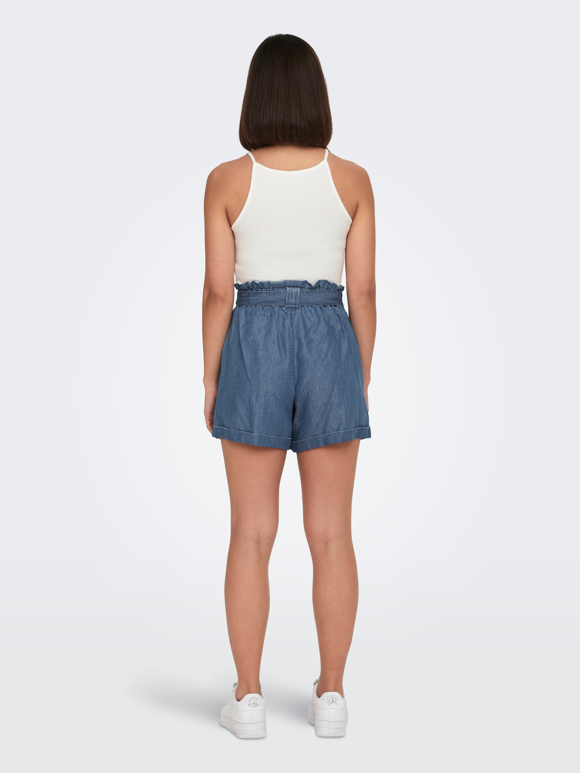 ONLY Short »ONLBEA SMILLA HW PB LOOSE DNM SHORTS«  im Denim Look