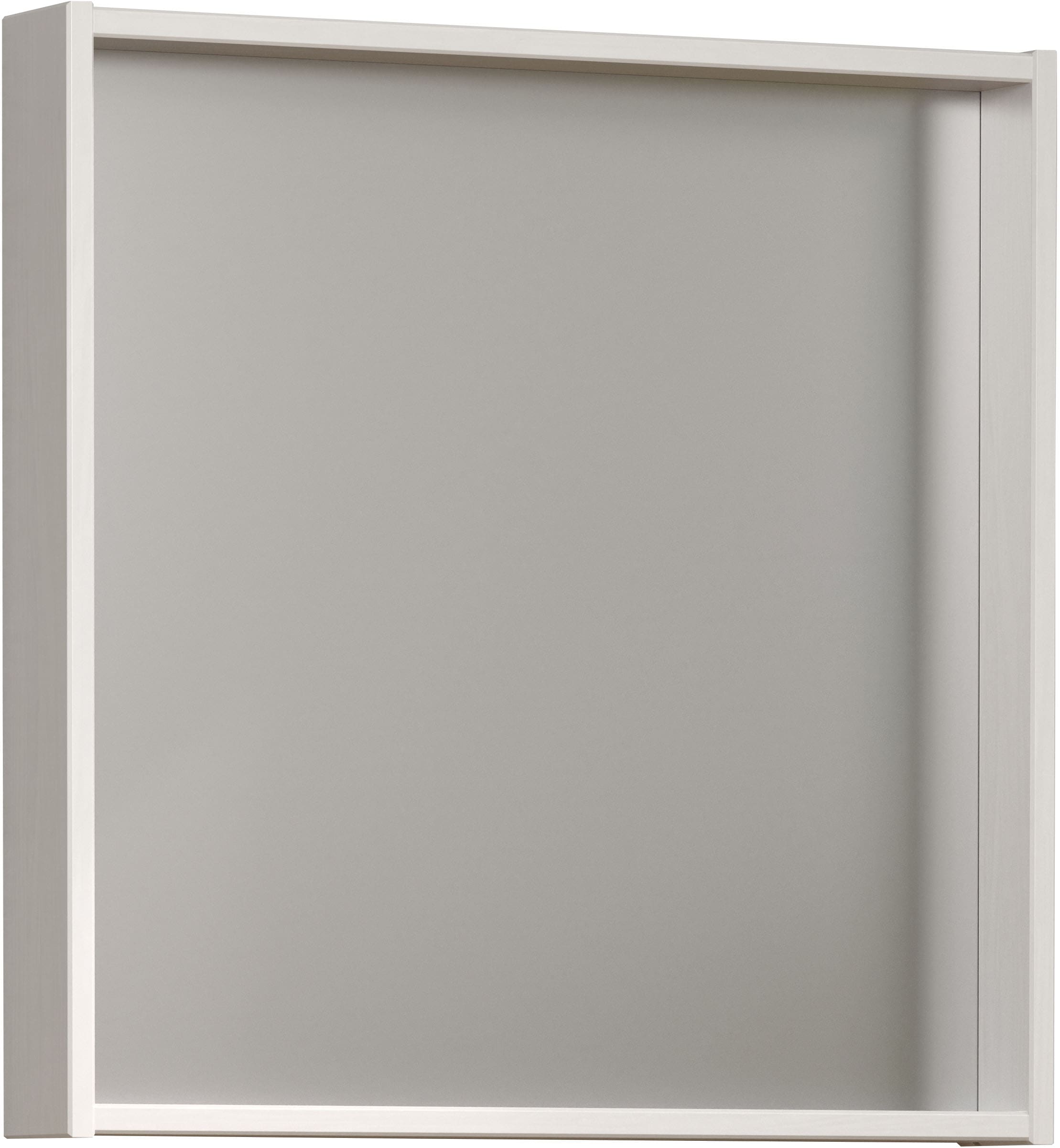 Image of welltime Badspiegel "Kall" Spiegel mit Rahmen aus lackiertem Massivholz - Mit Floatglas